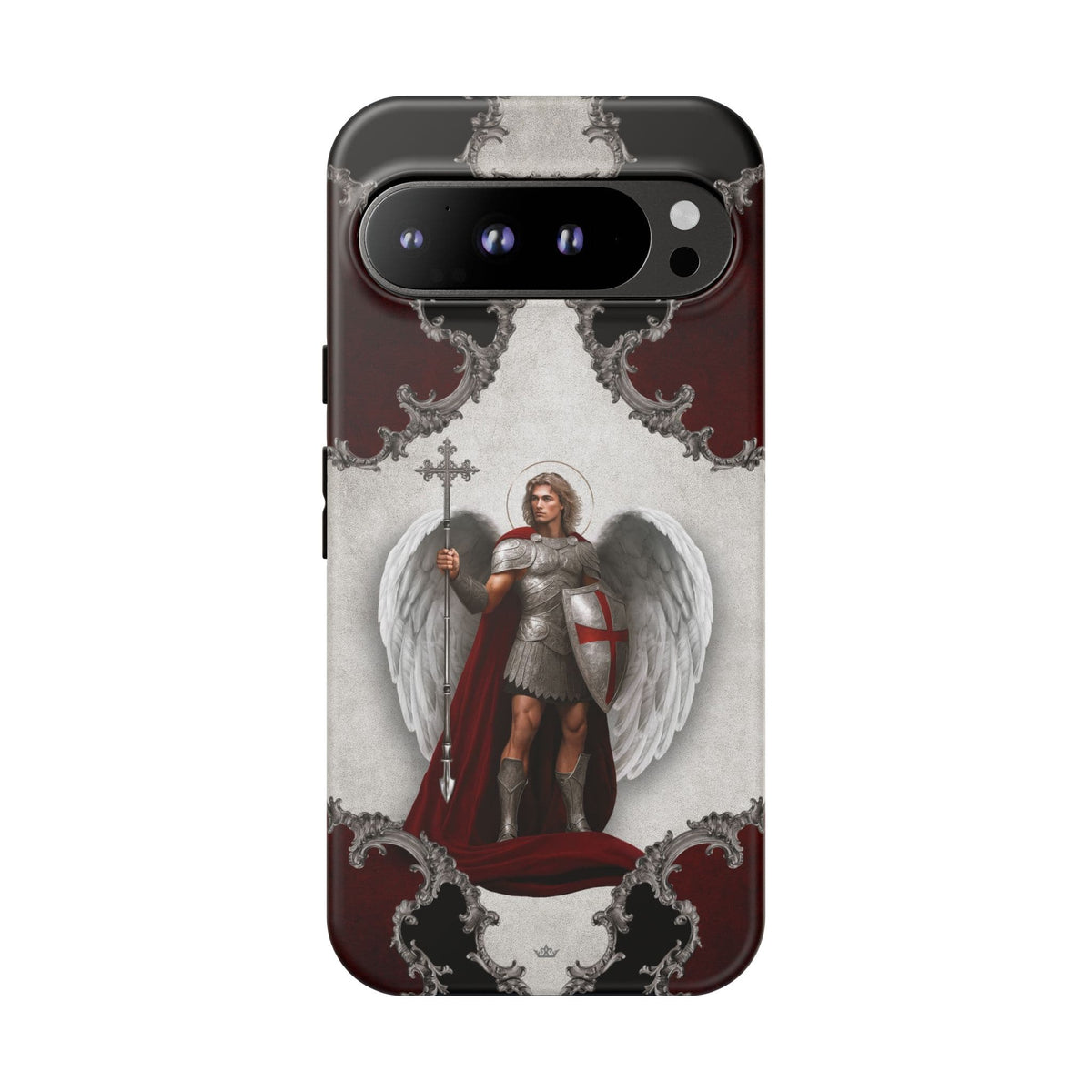St. Michael the Archangel Victorious Hard Phone Case (Baroque) Copyright VENXARA