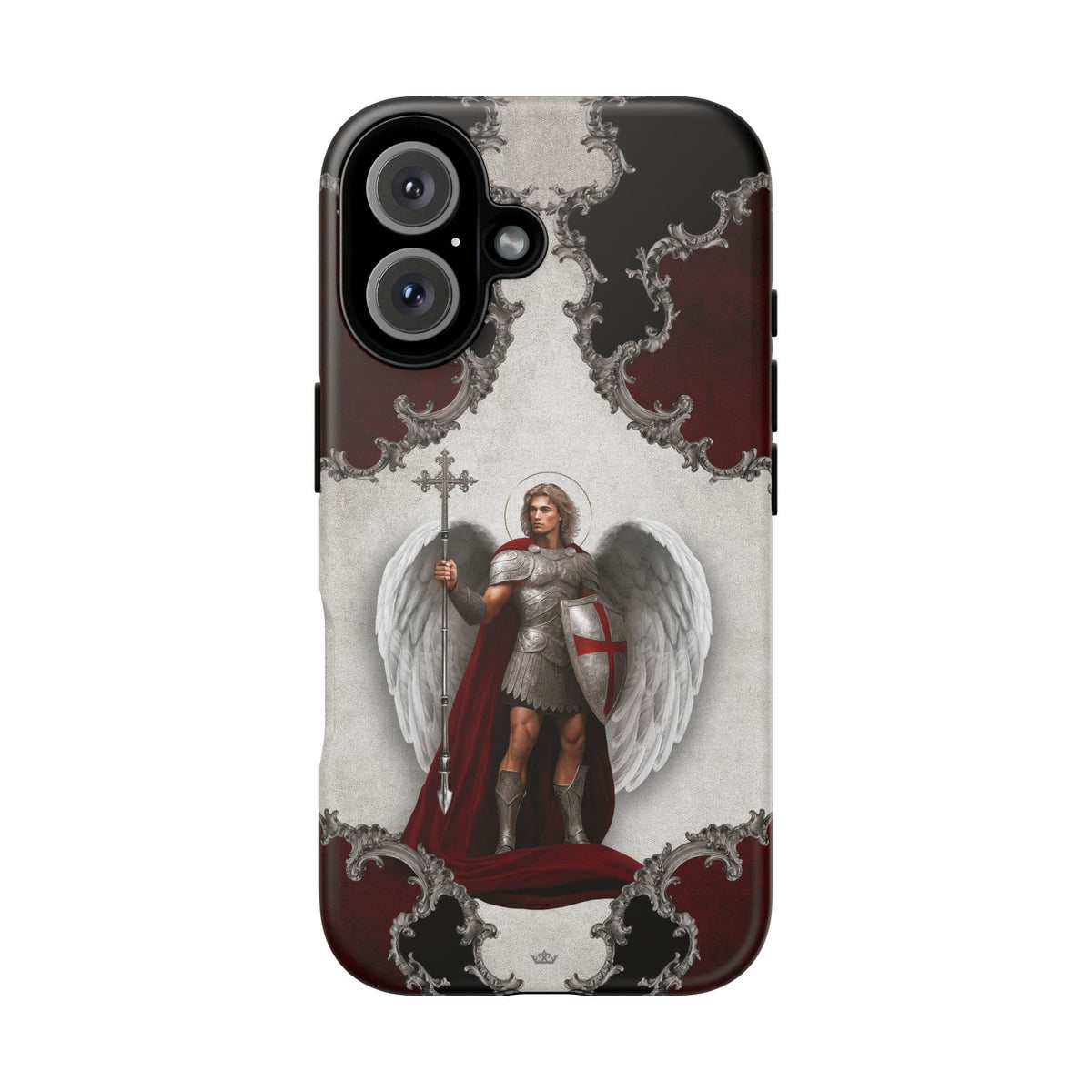 St. Michael the Archangel Victorious Hard Phone Case (Baroque) Copyright VENXARA