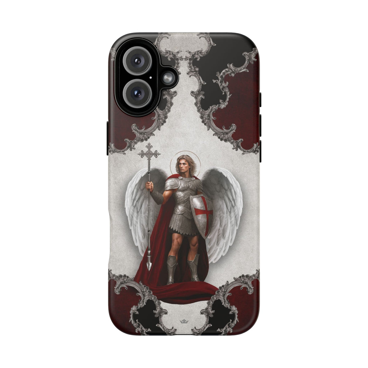 St. Michael the Archangel Victorious Hard Phone Case (Baroque) Copyright VENXARA
