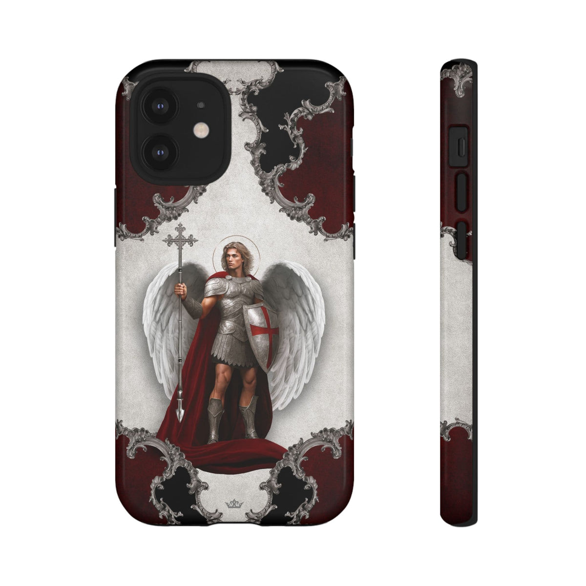 St. Michael the Archangel Victorious Hard Phone Case (Baroque) Copyright VENXARA