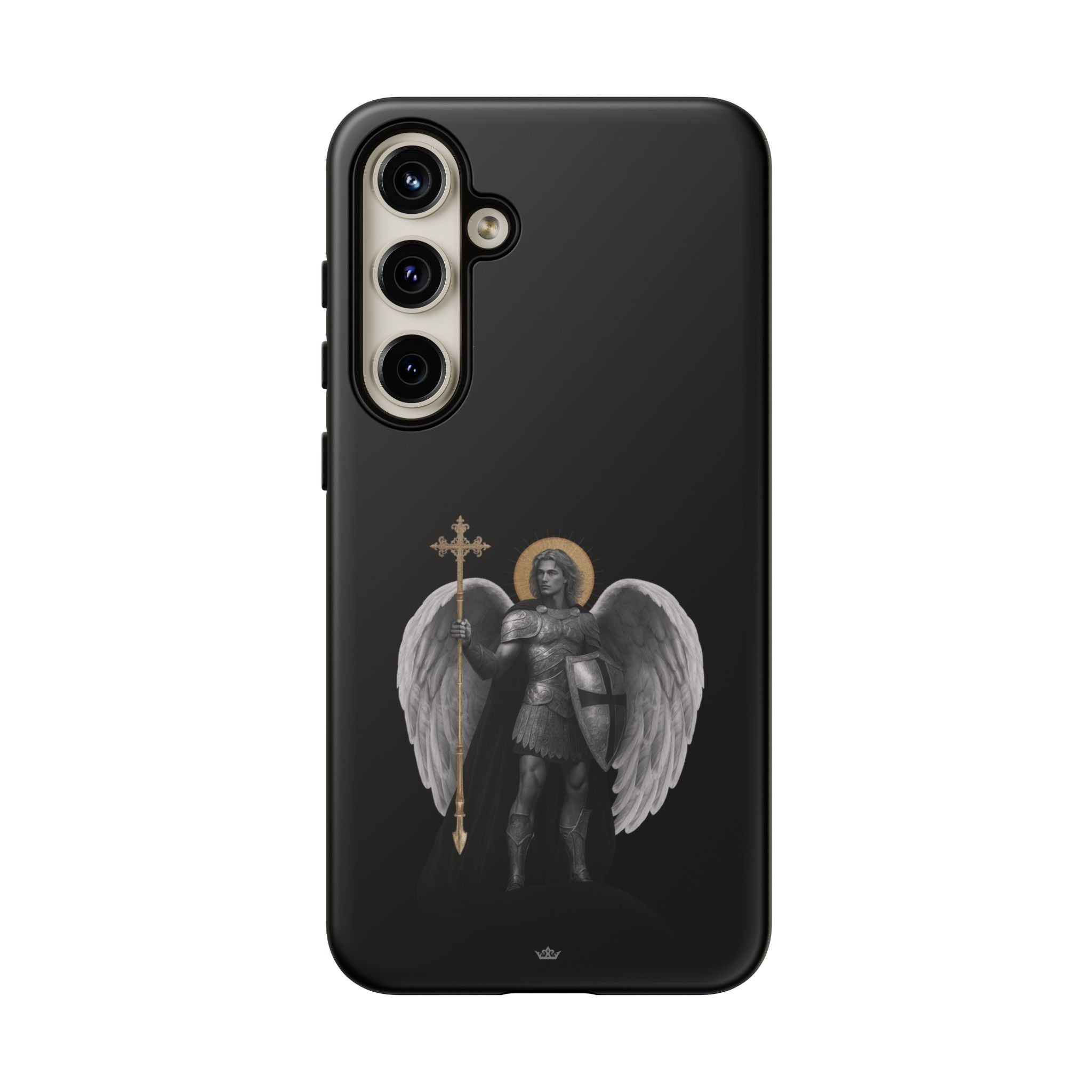 St. Michael the Archangel Victorious Hard Phone Case (Dark Night) - VENXARA