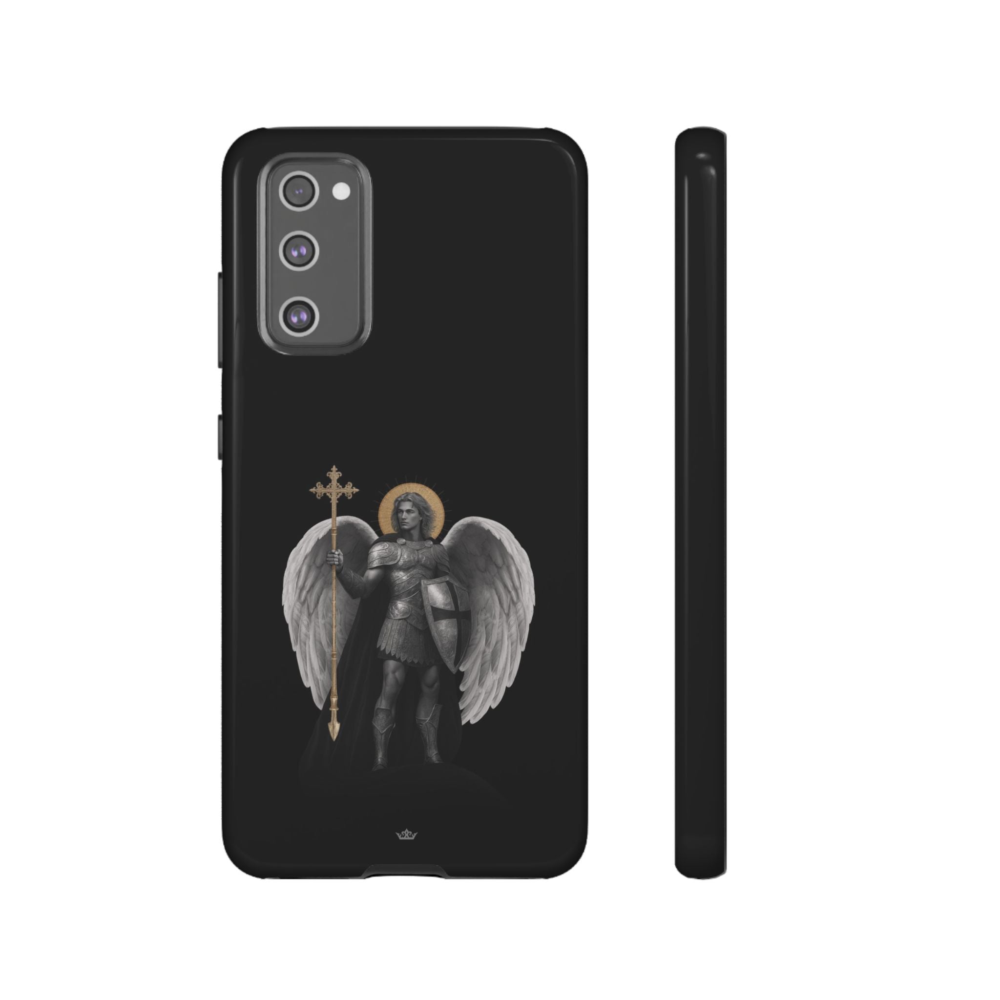 St. Michael the Archangel Victorious Hard Phone Case (Dark Night) - VENXARA®