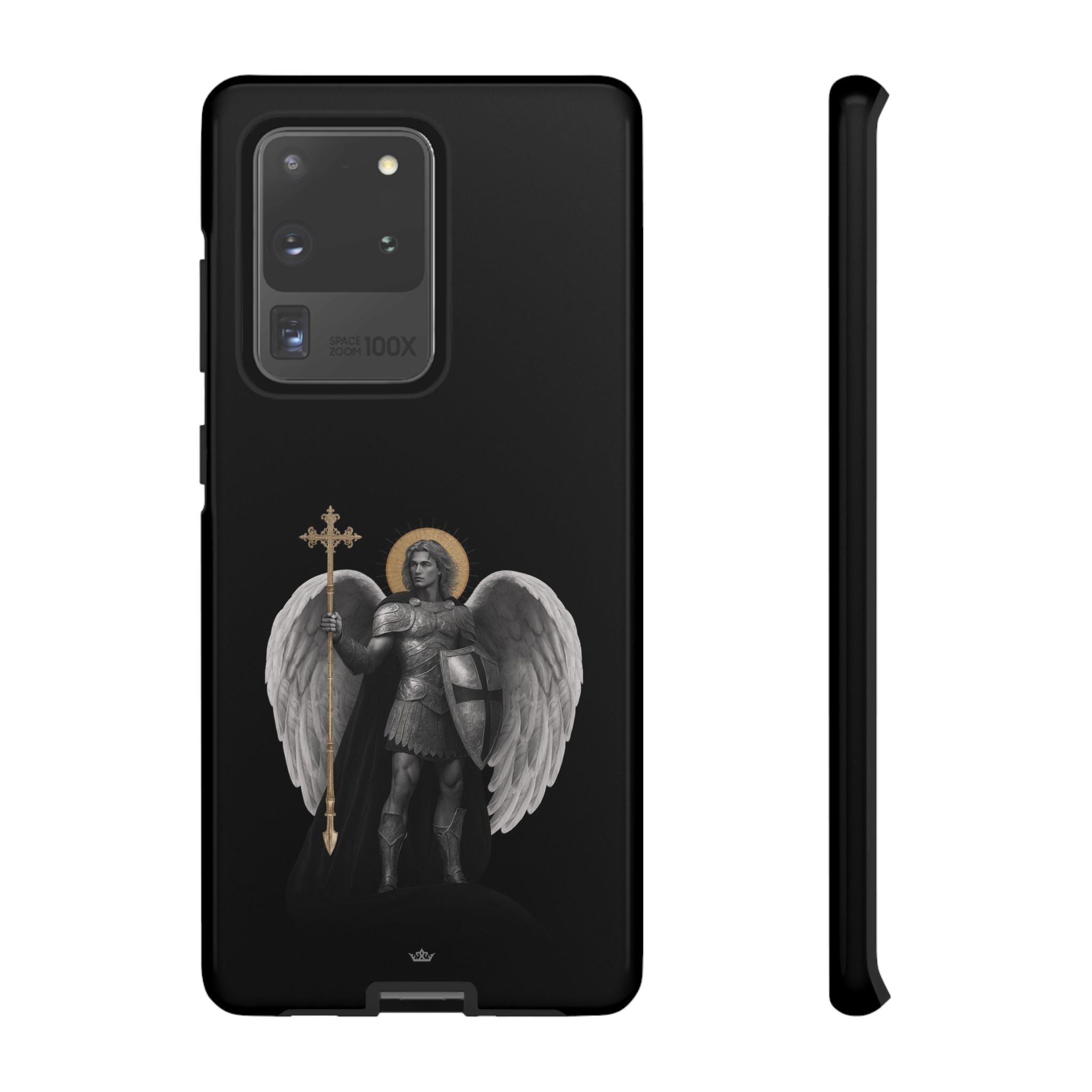 St. Michael the Archangel Victorious Hard Phone Case (Dark Night) - VENXARA®