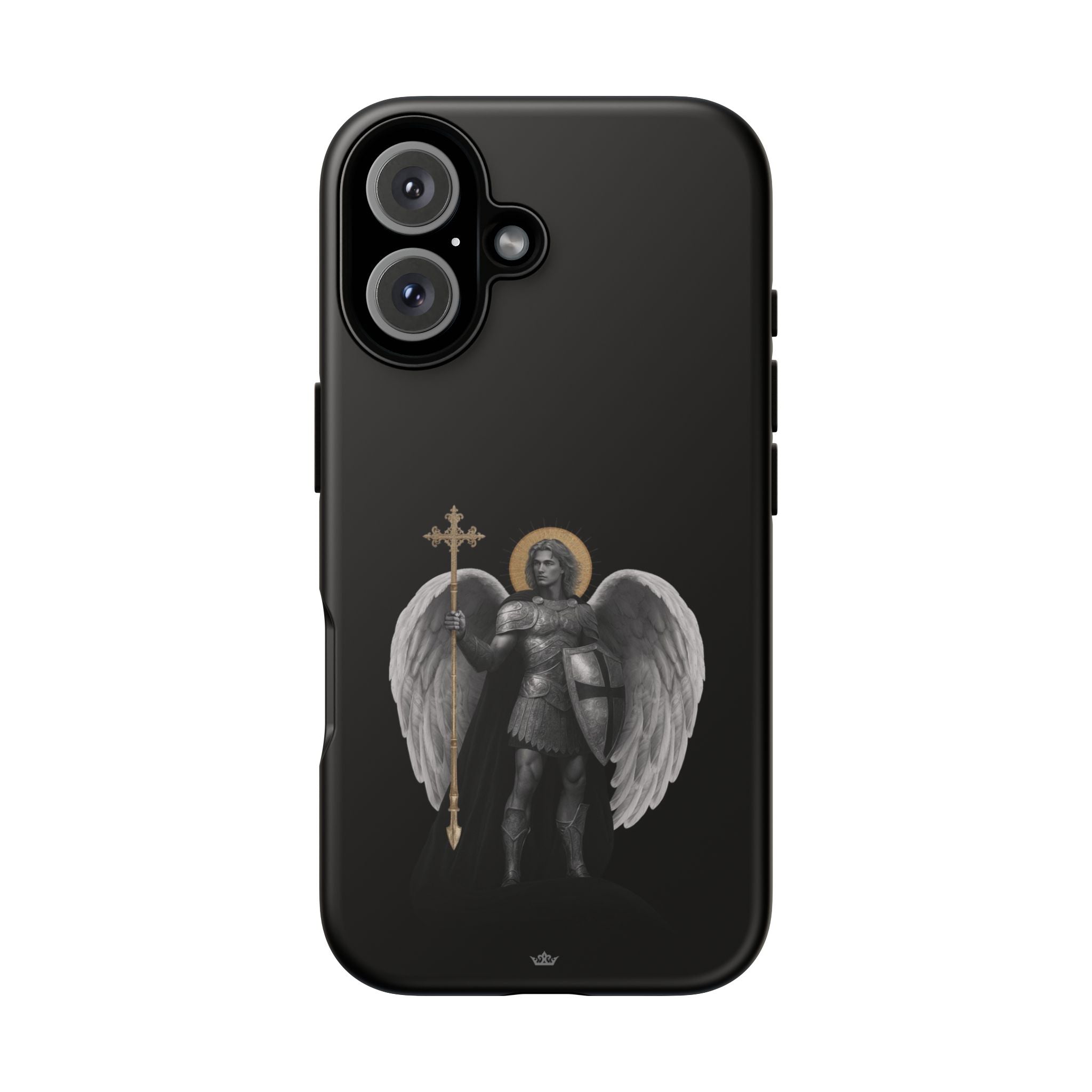 St. Michael the Archangel Victorious Hard Phone Case (Dark Night) - VENXARA®
