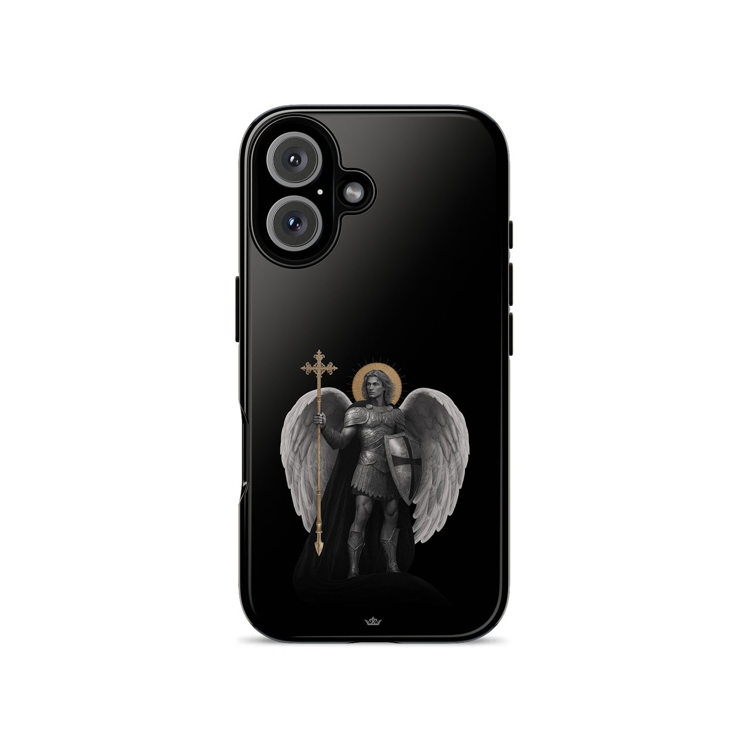 St. Michael the Archangel Victorious Hard Phone Case (Dark Night) - VENXARA®