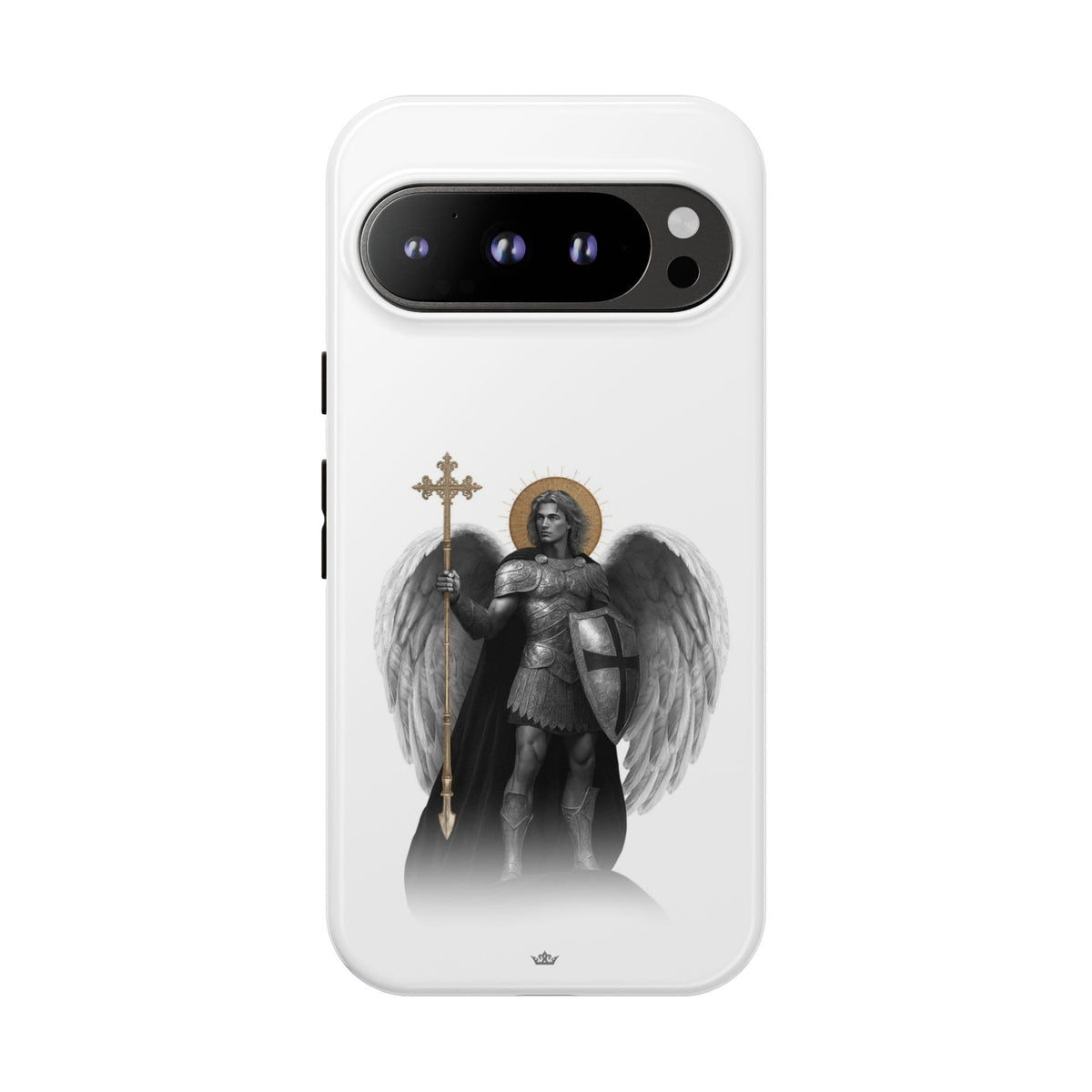 St. Michael the Archangel Victorious Hard Phone Case (Lumiere) Copyright VENXARA