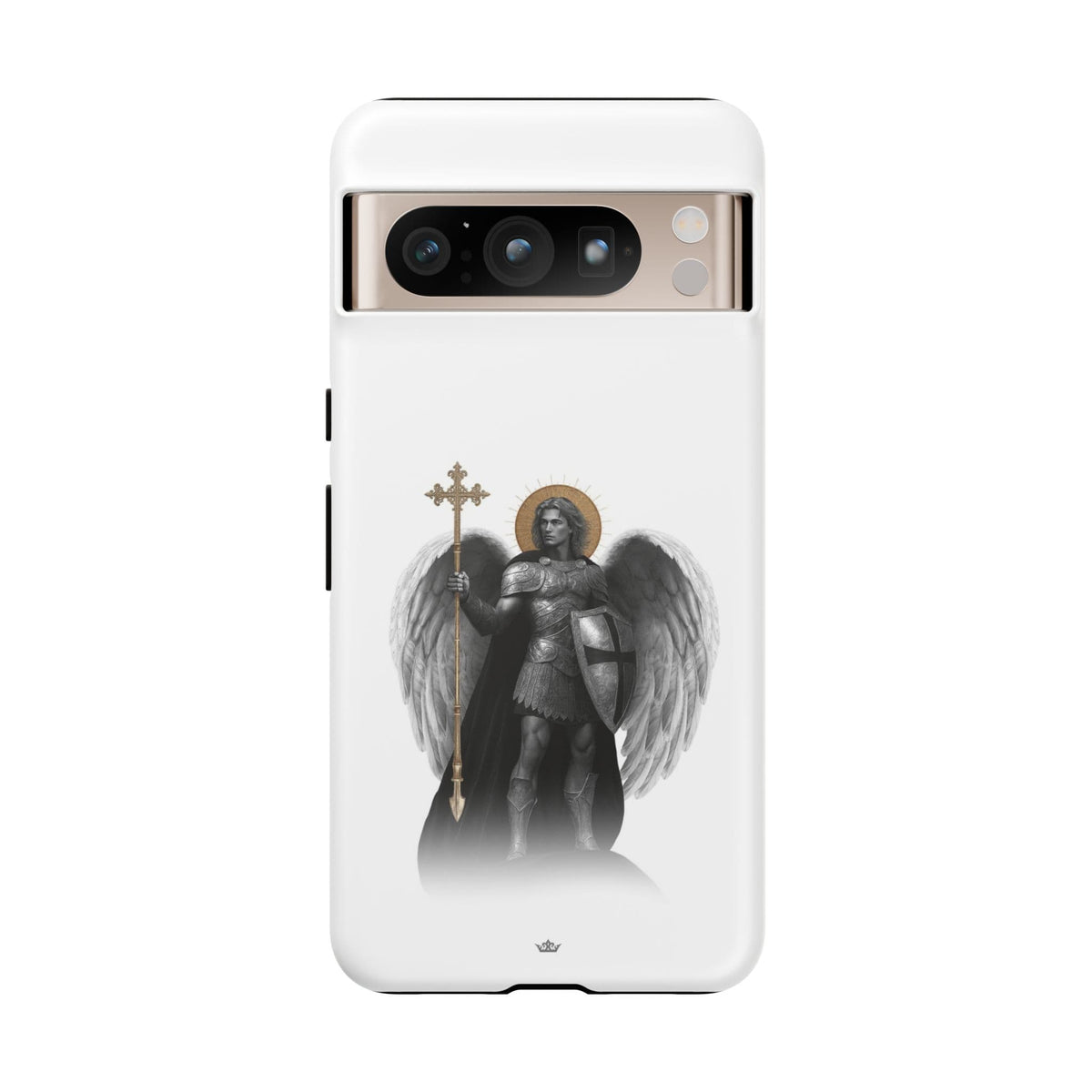 St. Michael the Archangel Victorious Hard Phone Case (Lumiere) Copyright VENXARA