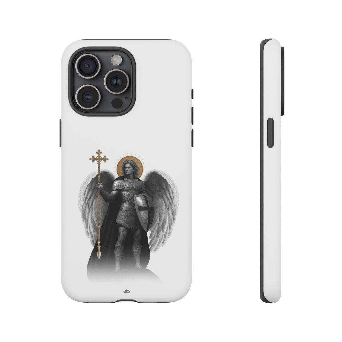 St. Michael the Archangel Victorious Hard Phone Case (Lumiere) Copyright VENXARA