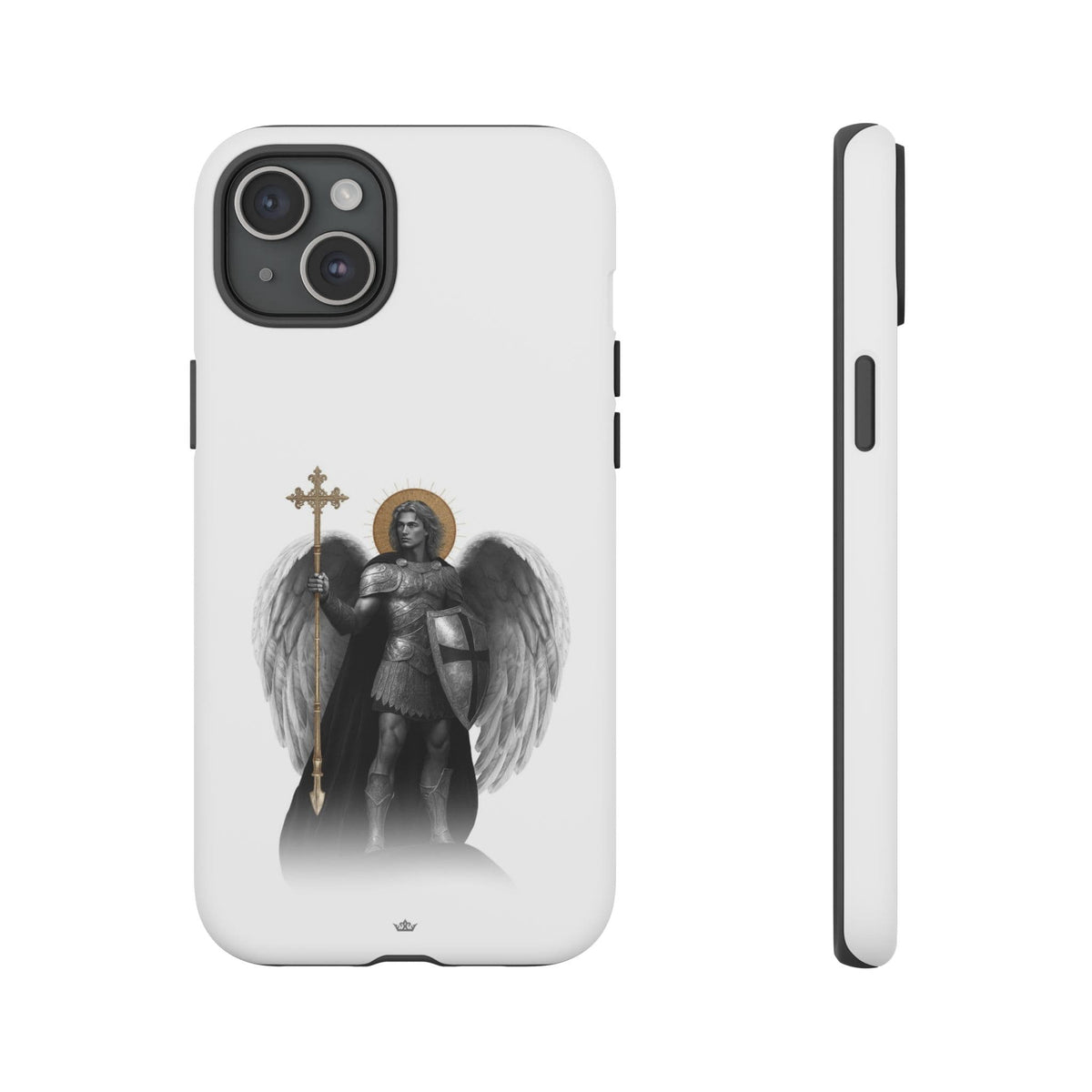 St. Michael the Archangel Victorious Hard Phone Case (Lumiere) Copyright VENXARA