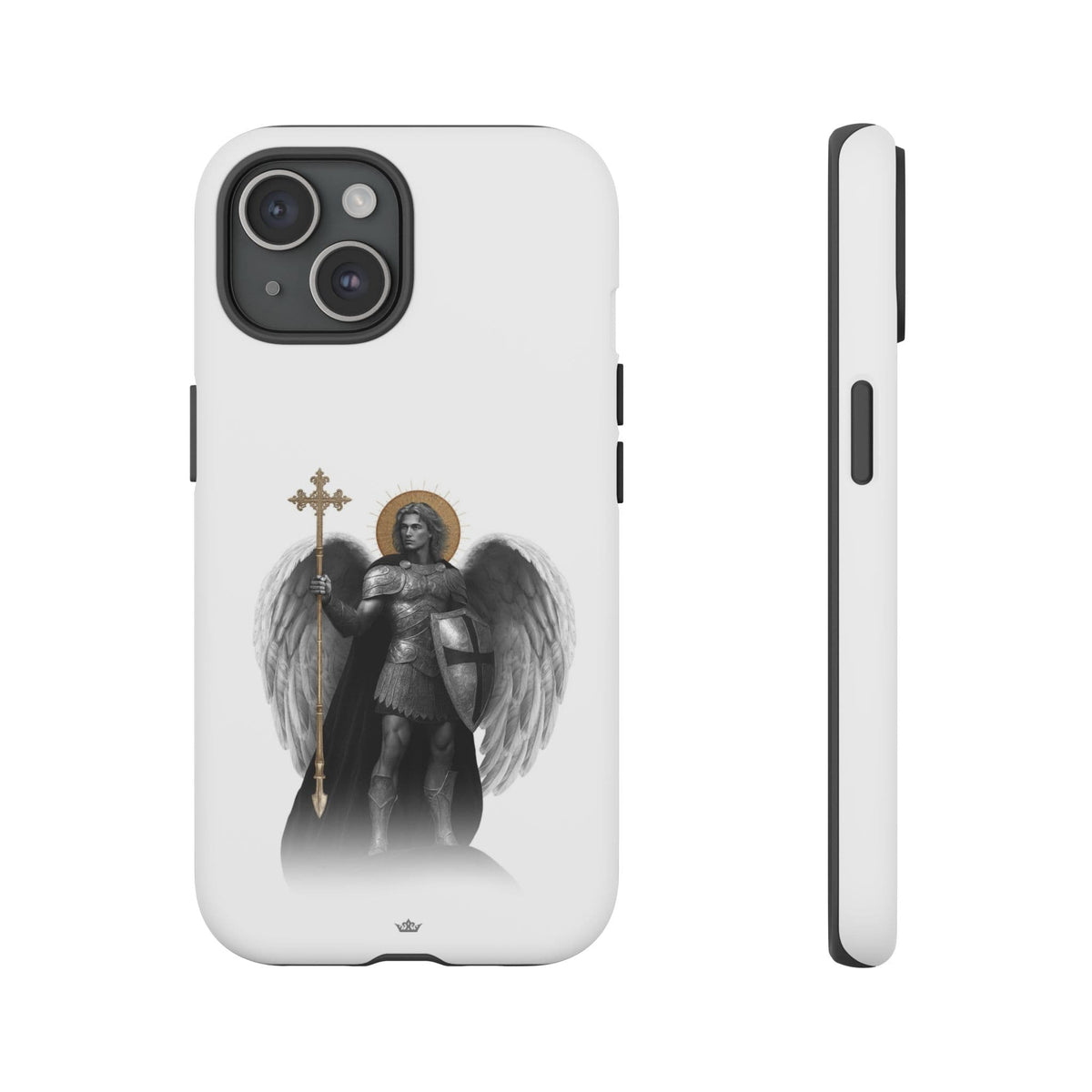 St. Michael the Archangel Victorious Hard Phone Case (Lumiere) Copyright VENXARA
