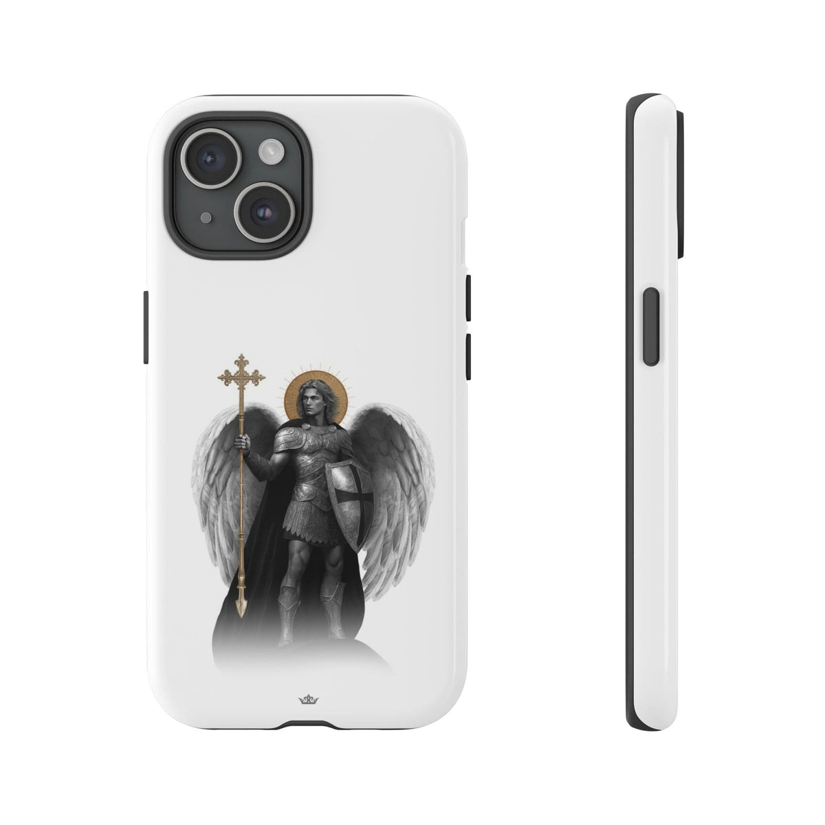 St. Michael the Archangel Victorious Hard Phone Case (Lumiere) Copyright VENXARA