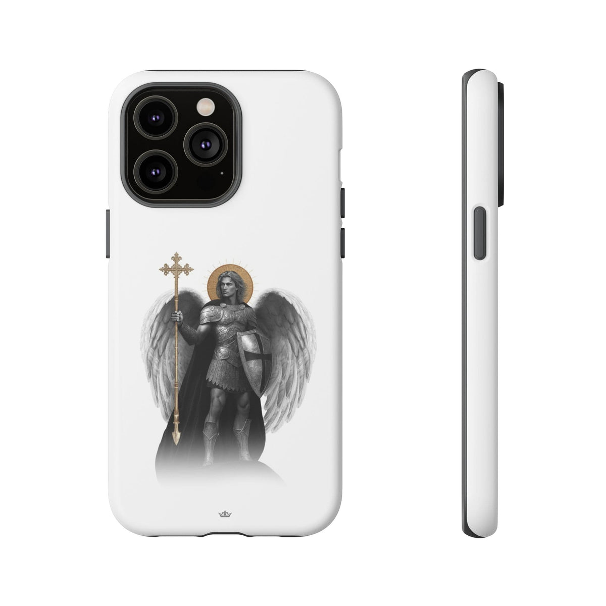 St. Michael the Archangel Victorious Hard Phone Case (Lumiere) Copyright VENXARA