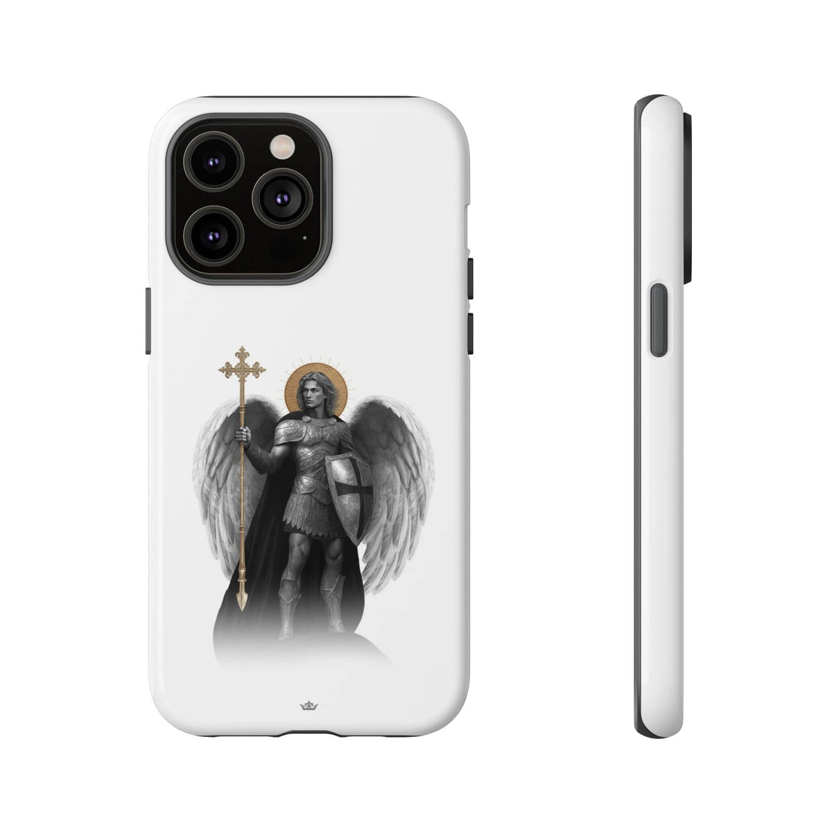 St. Michael the Archangel Victorious Hard Phone Case (Lumiere) Copyright VENXARA