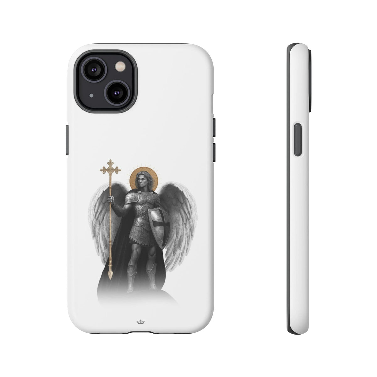St. Michael the Archangel Victorious Hard Phone Case (Lumiere) Copyright VENXARA