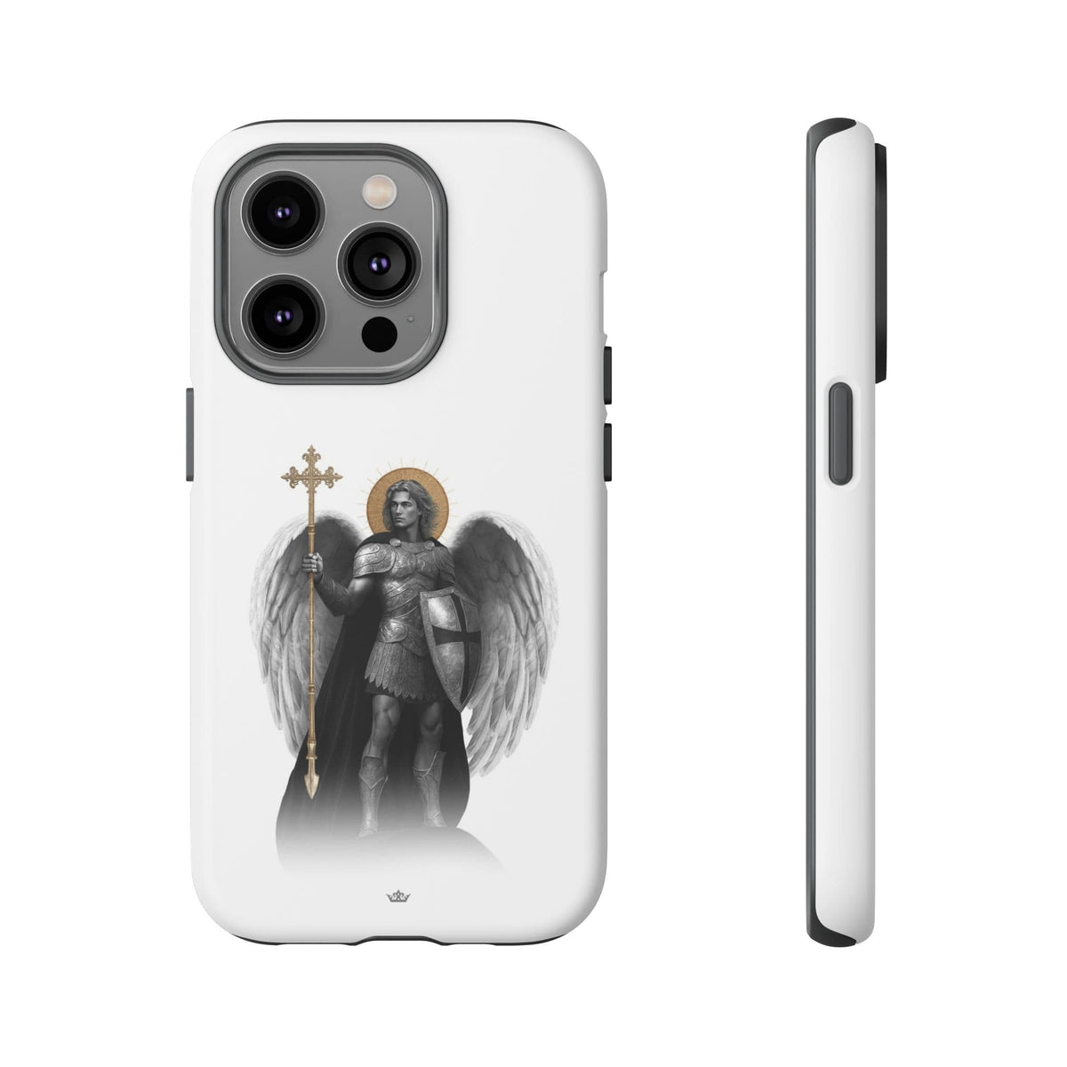 St. Michael the Archangel Victorious Hard Phone Case (Lumiere) Copyright VENXARA