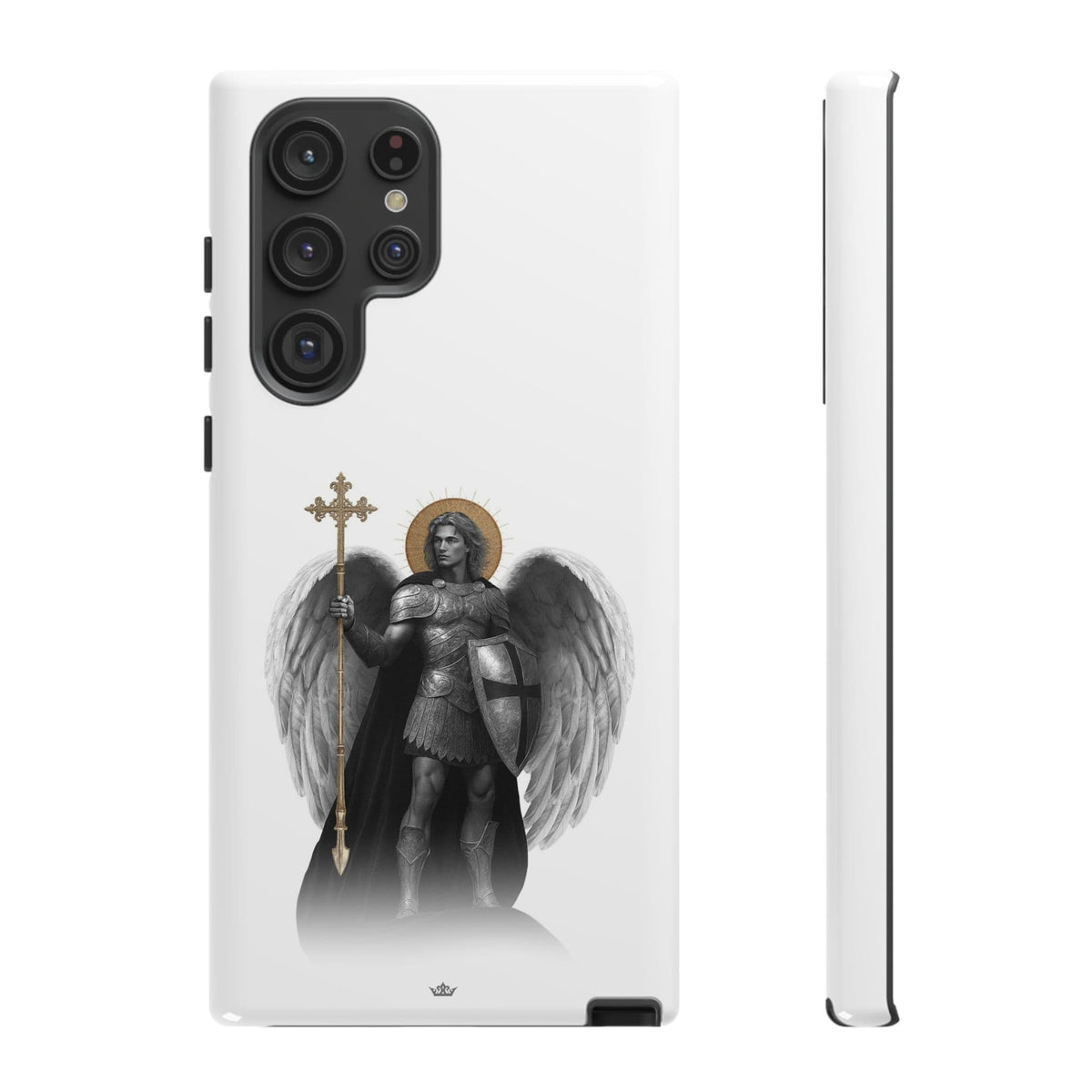 St. Michael the Archangel Victorious Hard Phone Case (Lumiere) Copyright VENXARA