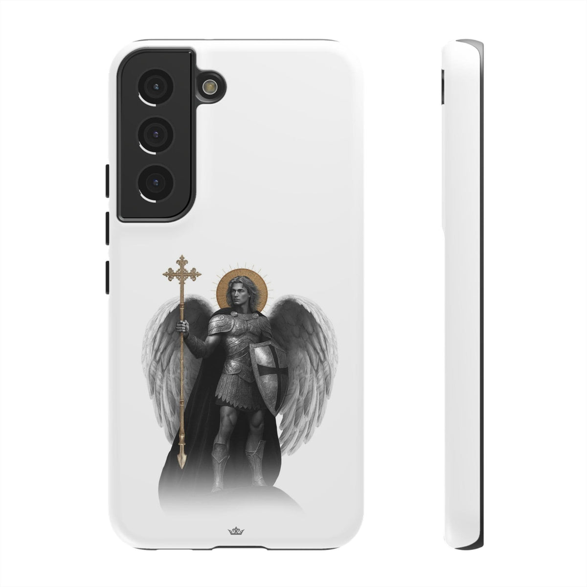 St. Michael the Archangel Victorious Hard Phone Case (Lumiere) Copyright VENXARA