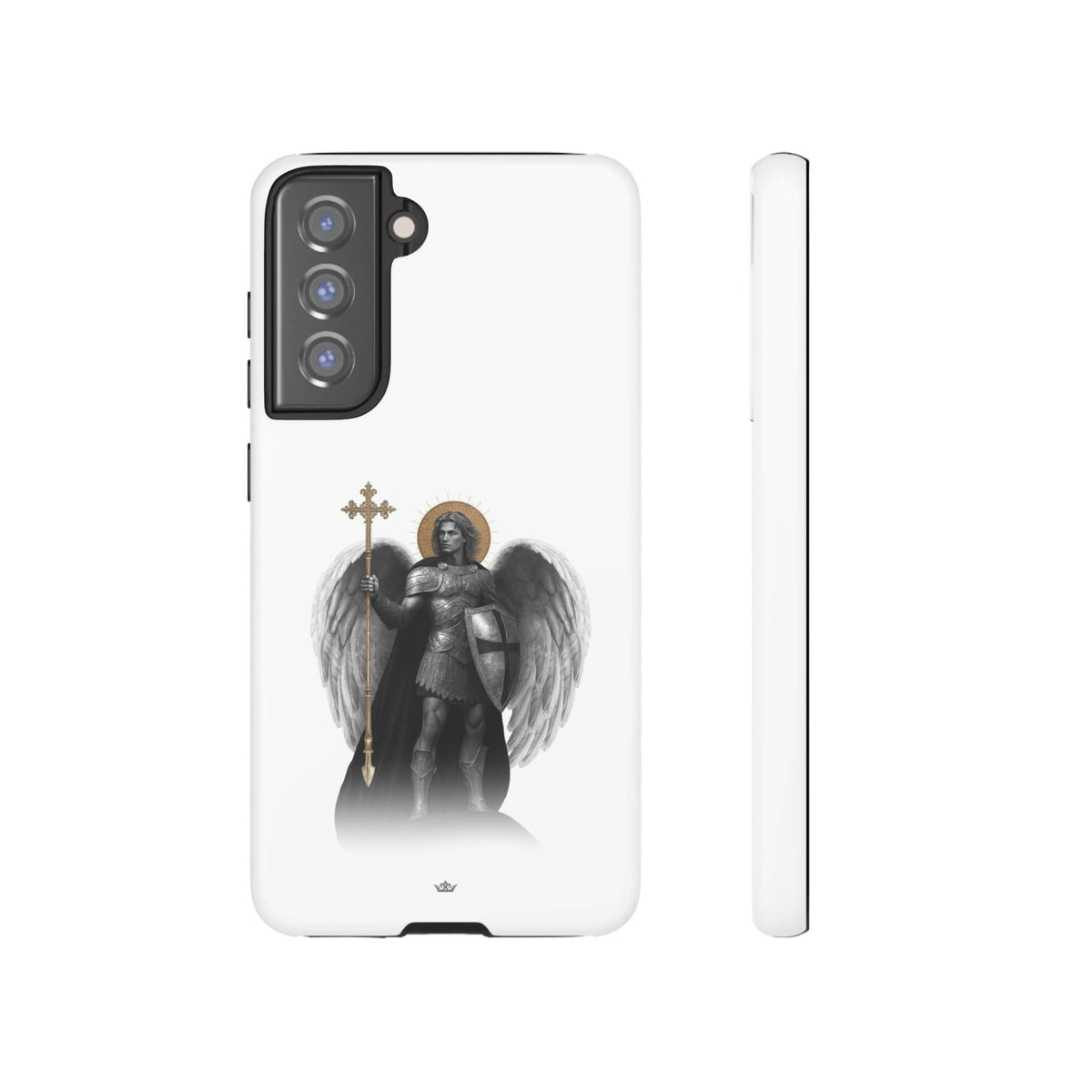 St. Michael the Archangel Victorious Hard Phone Case (Lumiere) Copyright VENXARA