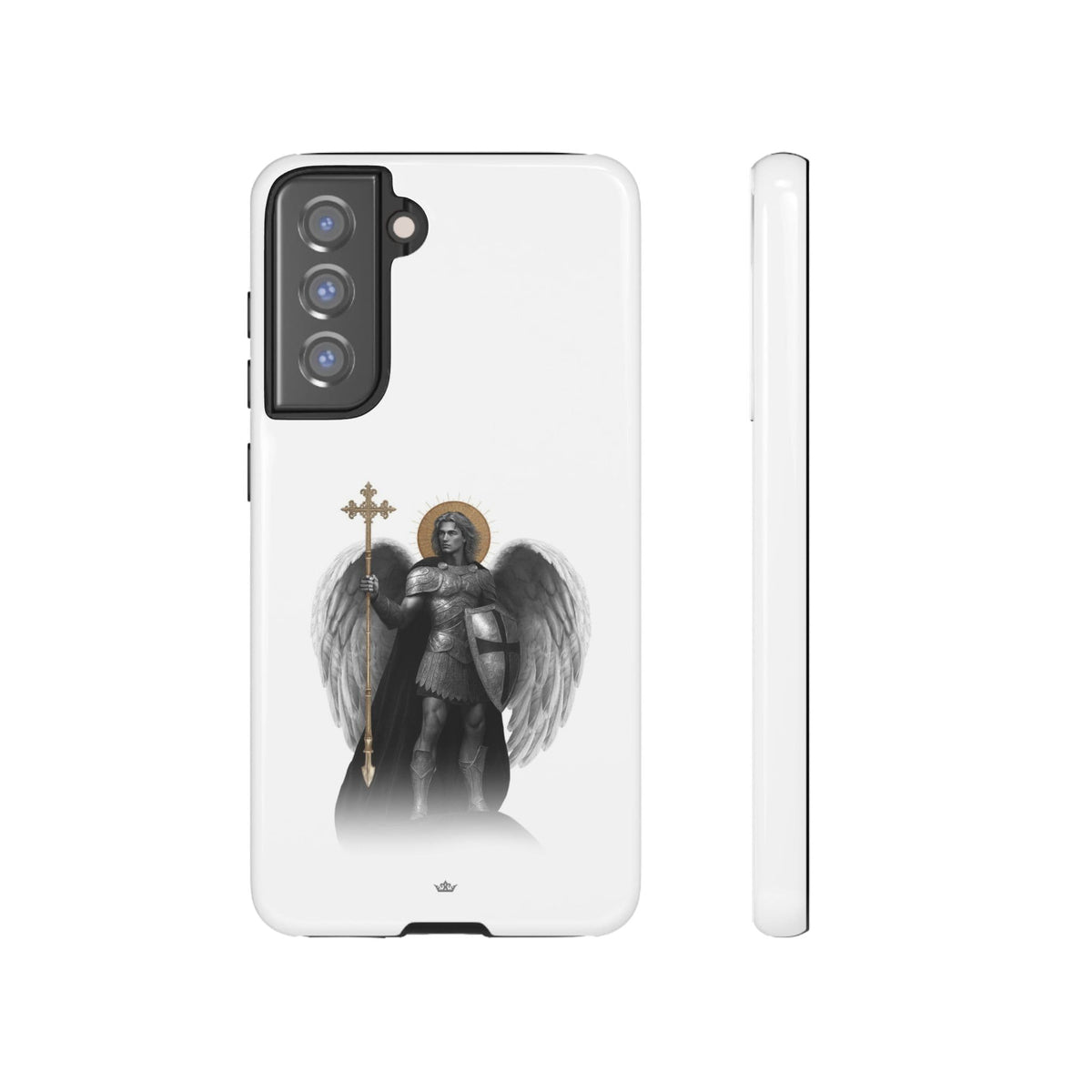 St. Michael the Archangel Victorious Hard Phone Case (Lumiere) Copyright VENXARA