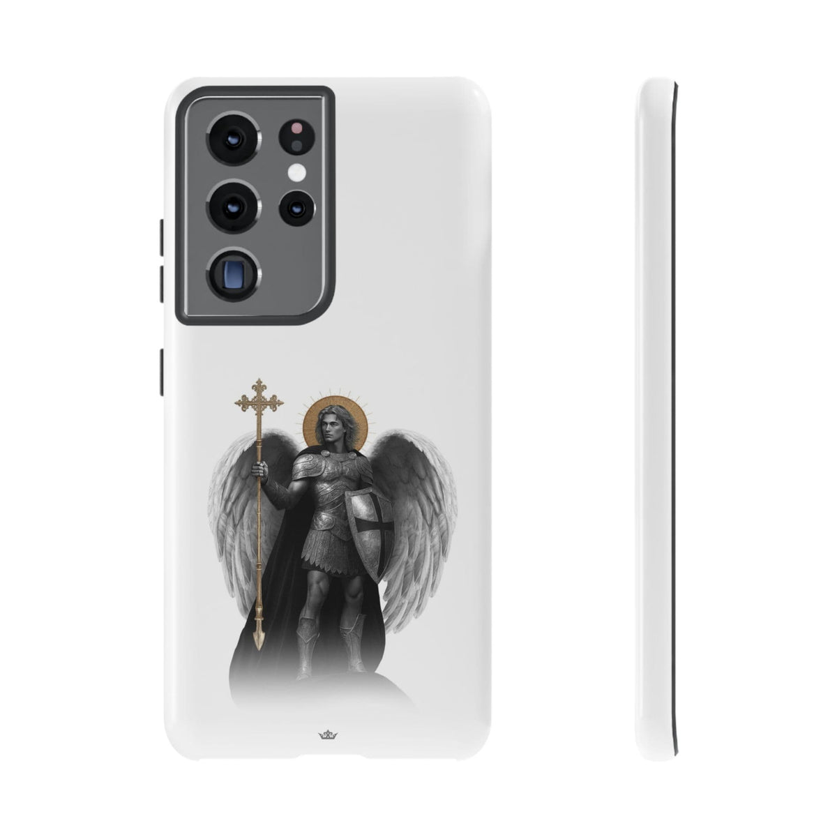 St. Michael the Archangel Victorious Hard Phone Case (Lumiere) Copyright VENXARA