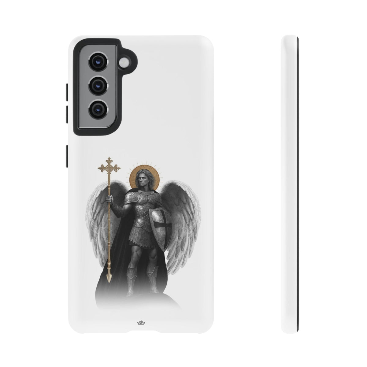 St. Michael the Archangel Victorious Hard Phone Case (Lumiere) Copyright VENXARA