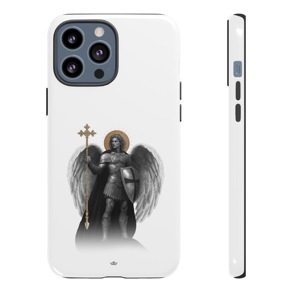 St. Michael the Archangel Victorious Hard Phone Case (Lumiere) Copyright VENXARA