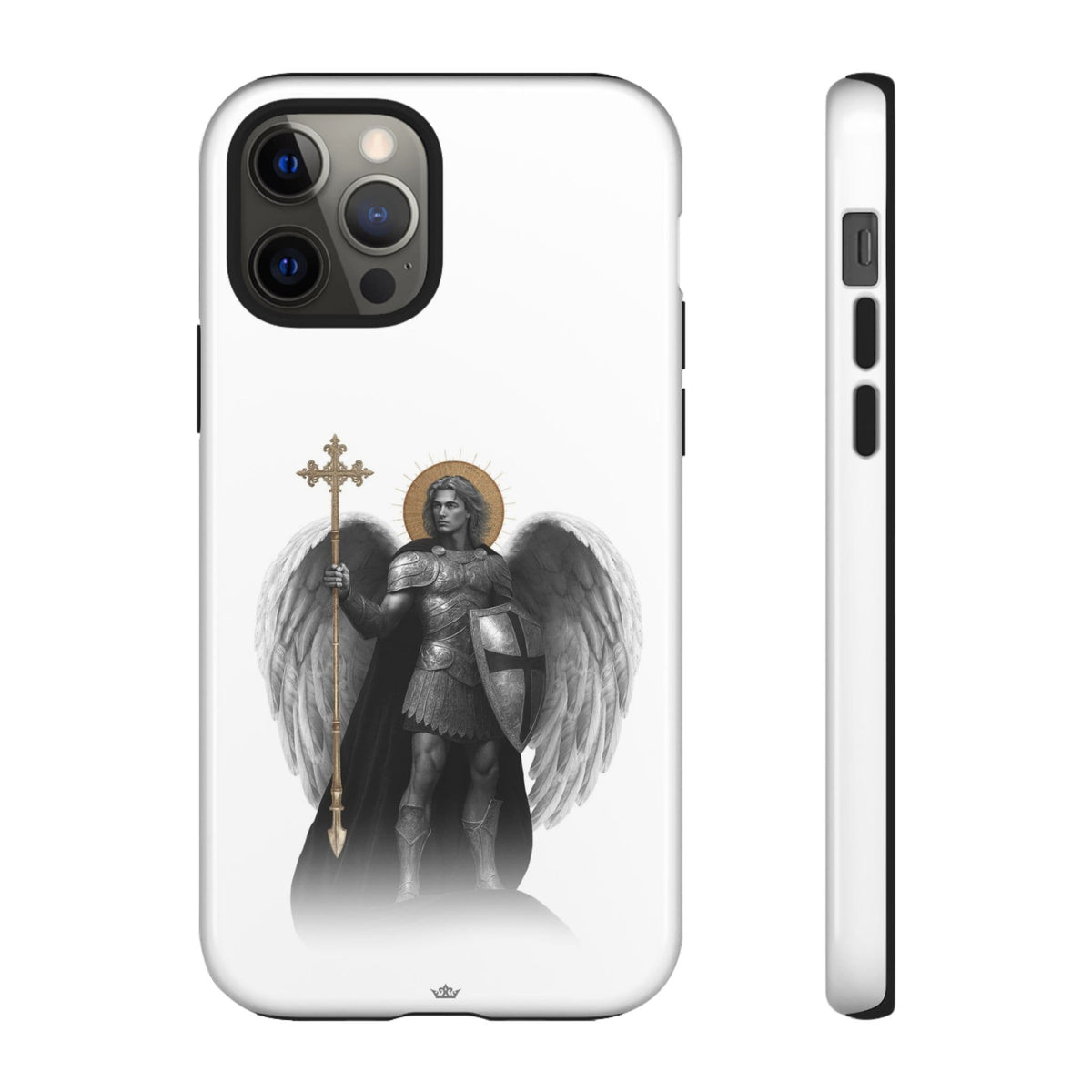 St. Michael the Archangel Victorious Hard Phone Case (Lumiere) Copyright VENXARA