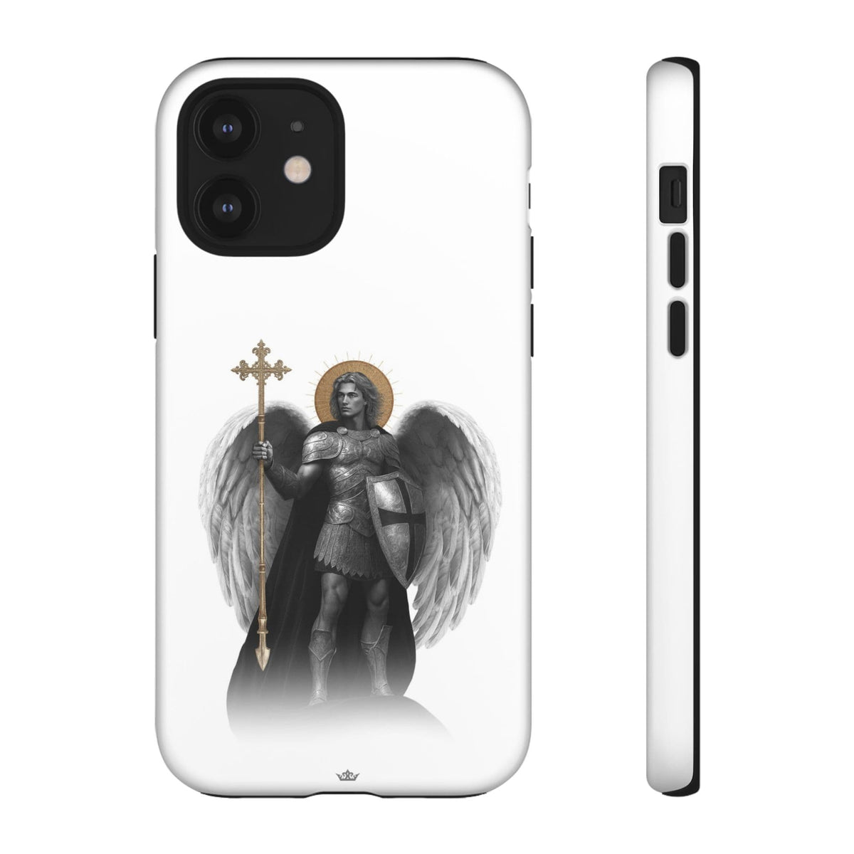 St. Michael the Archangel Victorious Hard Phone Case (Lumiere) Copyright VENXARA