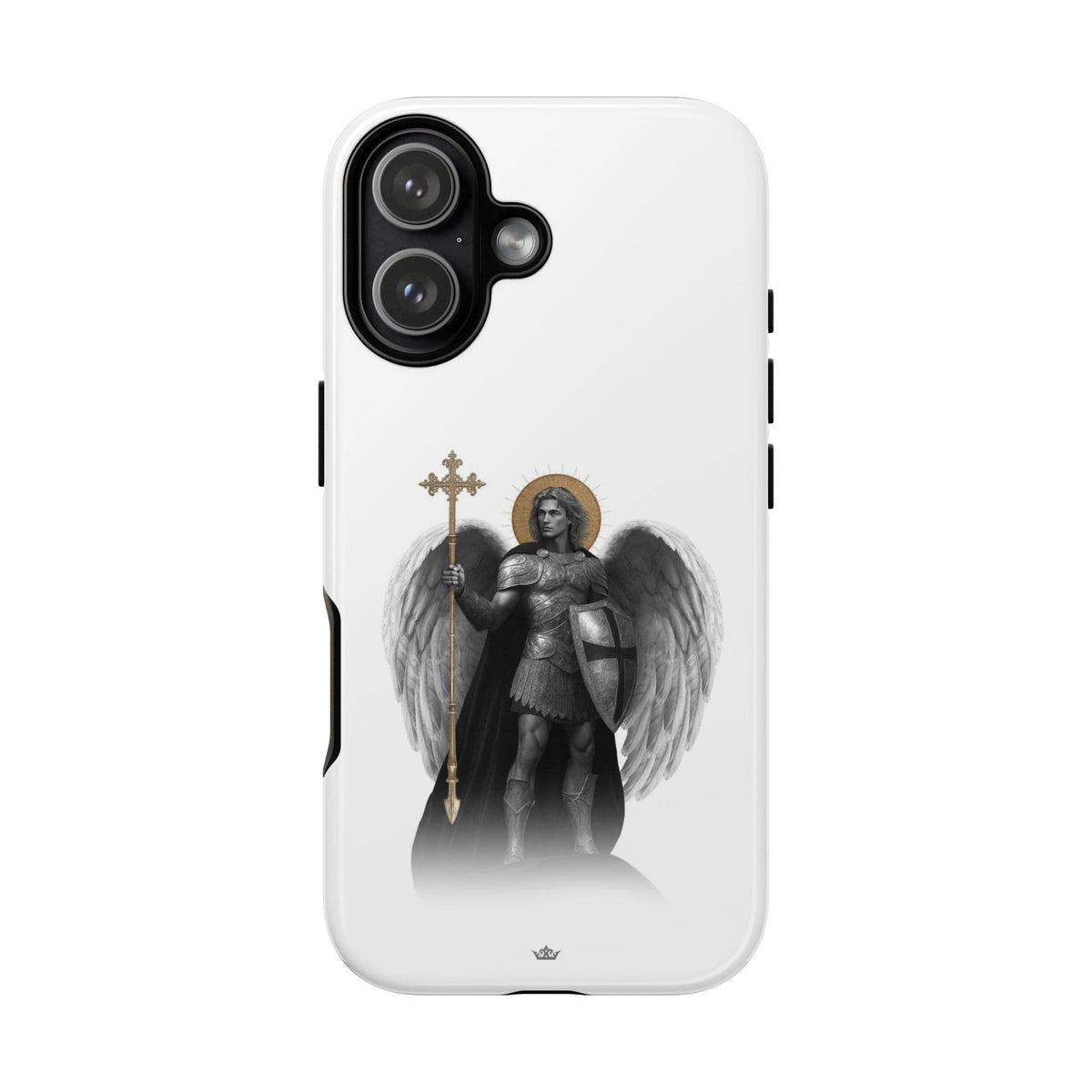 St. Michael the Archangel Victorious Hard Phone Case (Lumiere) Copyright VENXARA