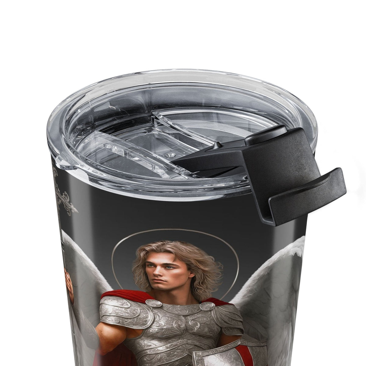 St. Michael the Archangel Victorious Tumbler (Ash 20 oz) Copyright VENXARA