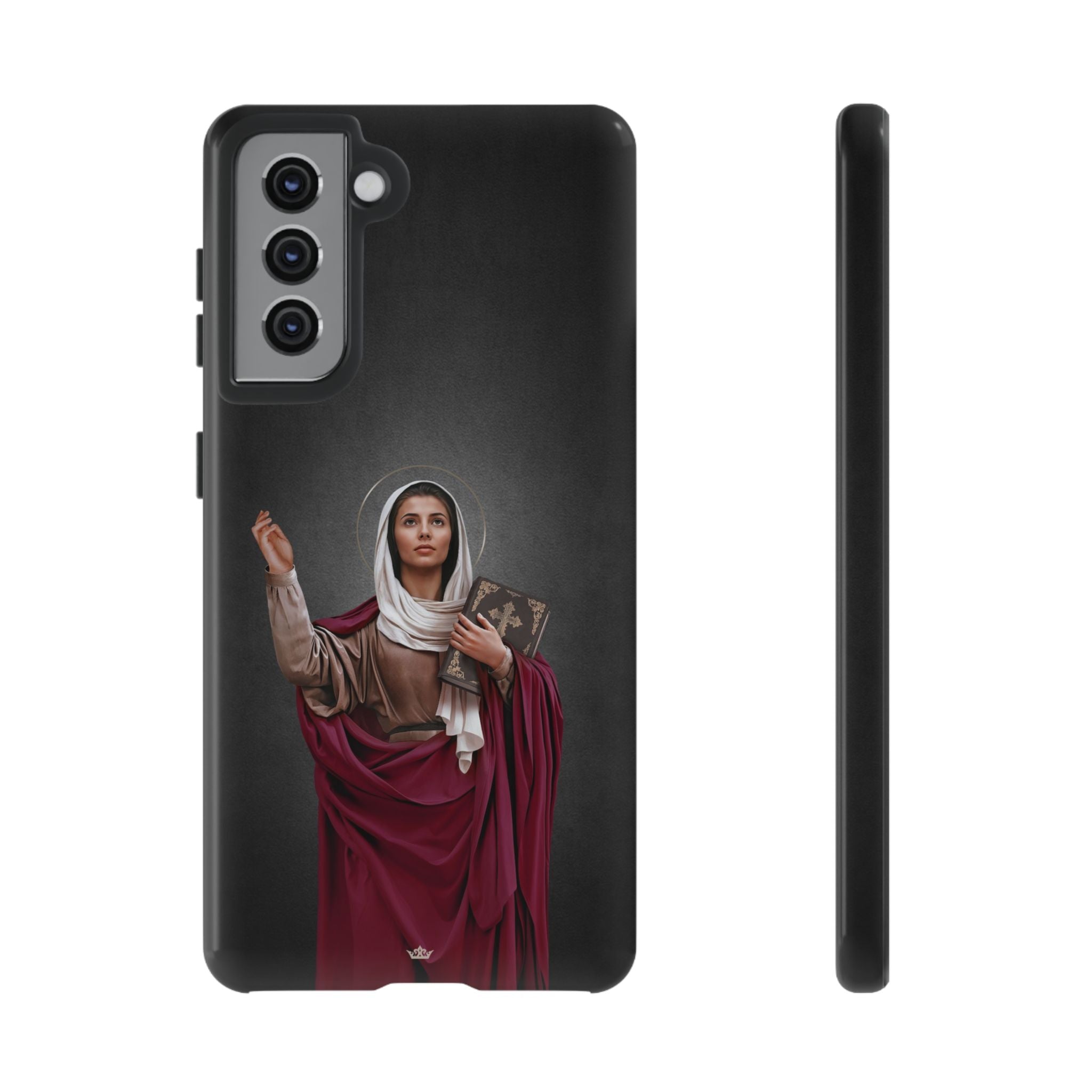 St. Monica Hard Phone Case (Dark) - VENXARA®