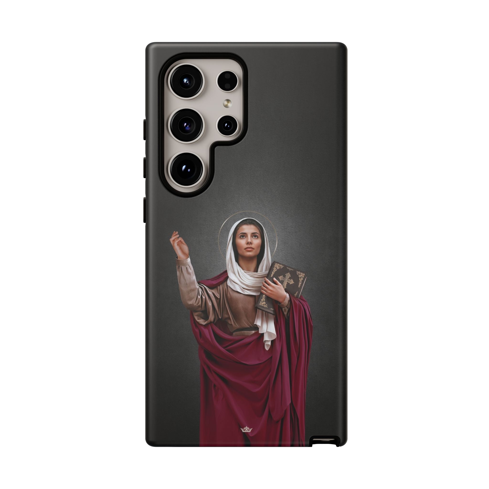 St. Monica Hard Phone Case (Dark) - VENXARA®