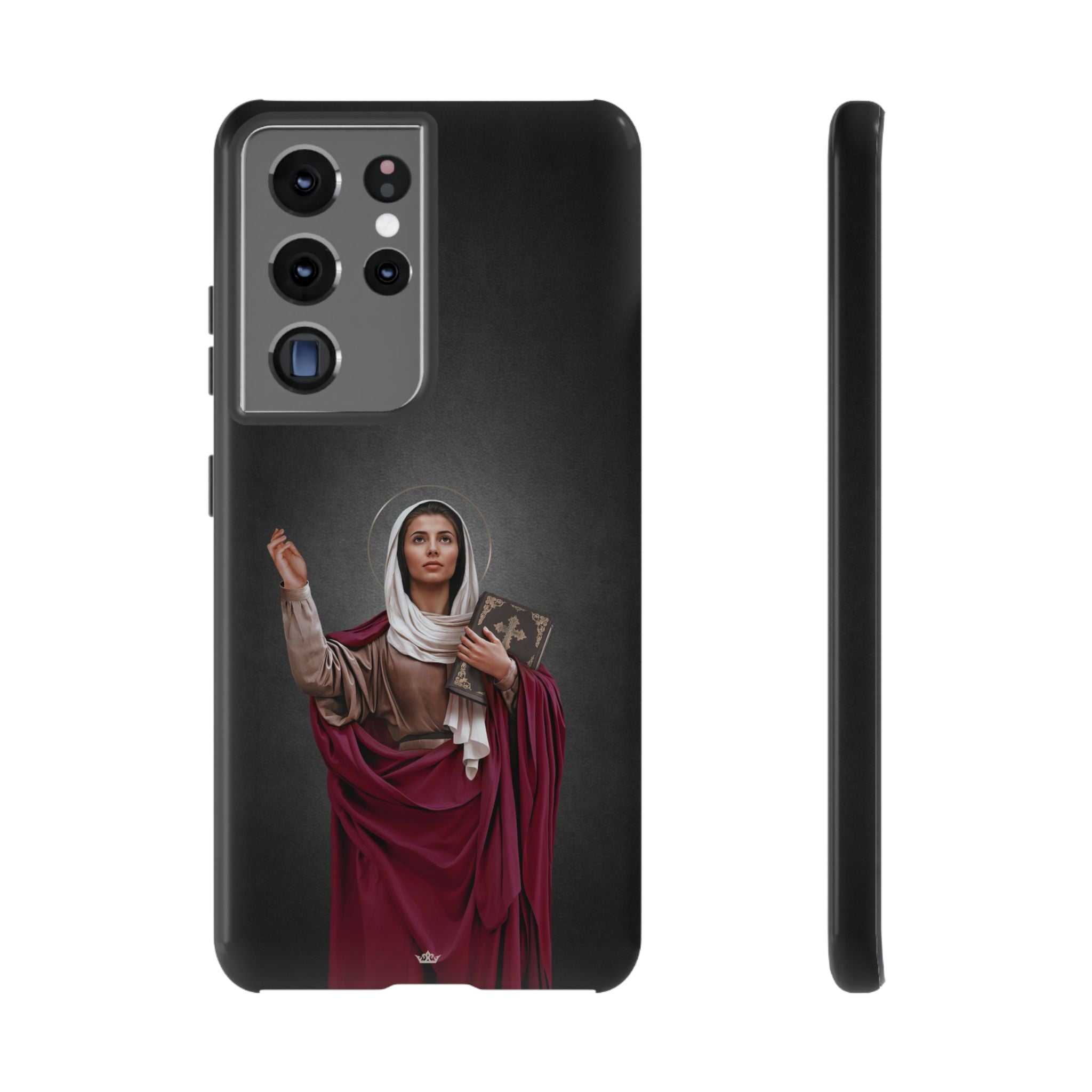 St. Monica Hard Phone Case (Dark) - VENXARA®
