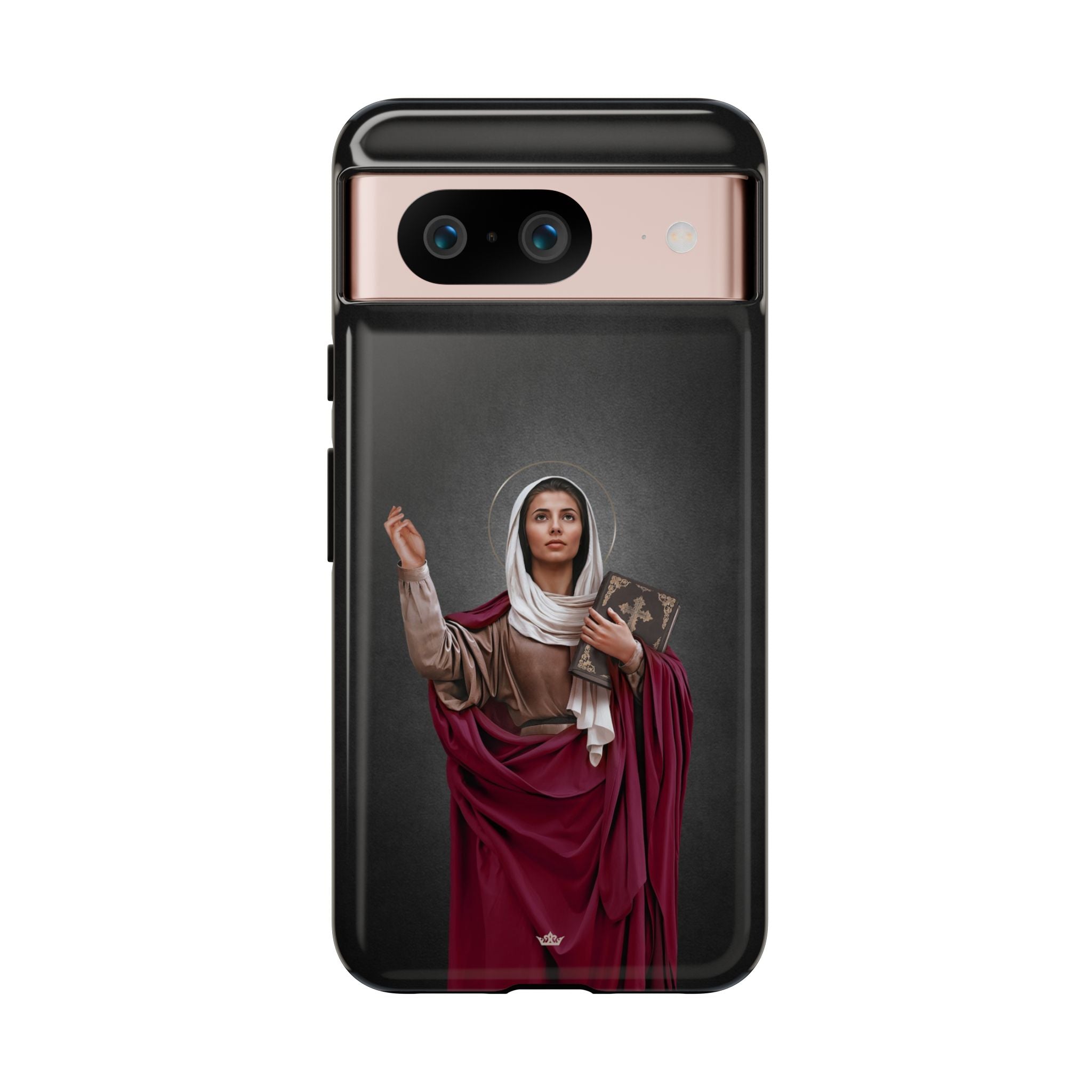 St. Monica Hard Phone Case (Dark) - VENXARA®