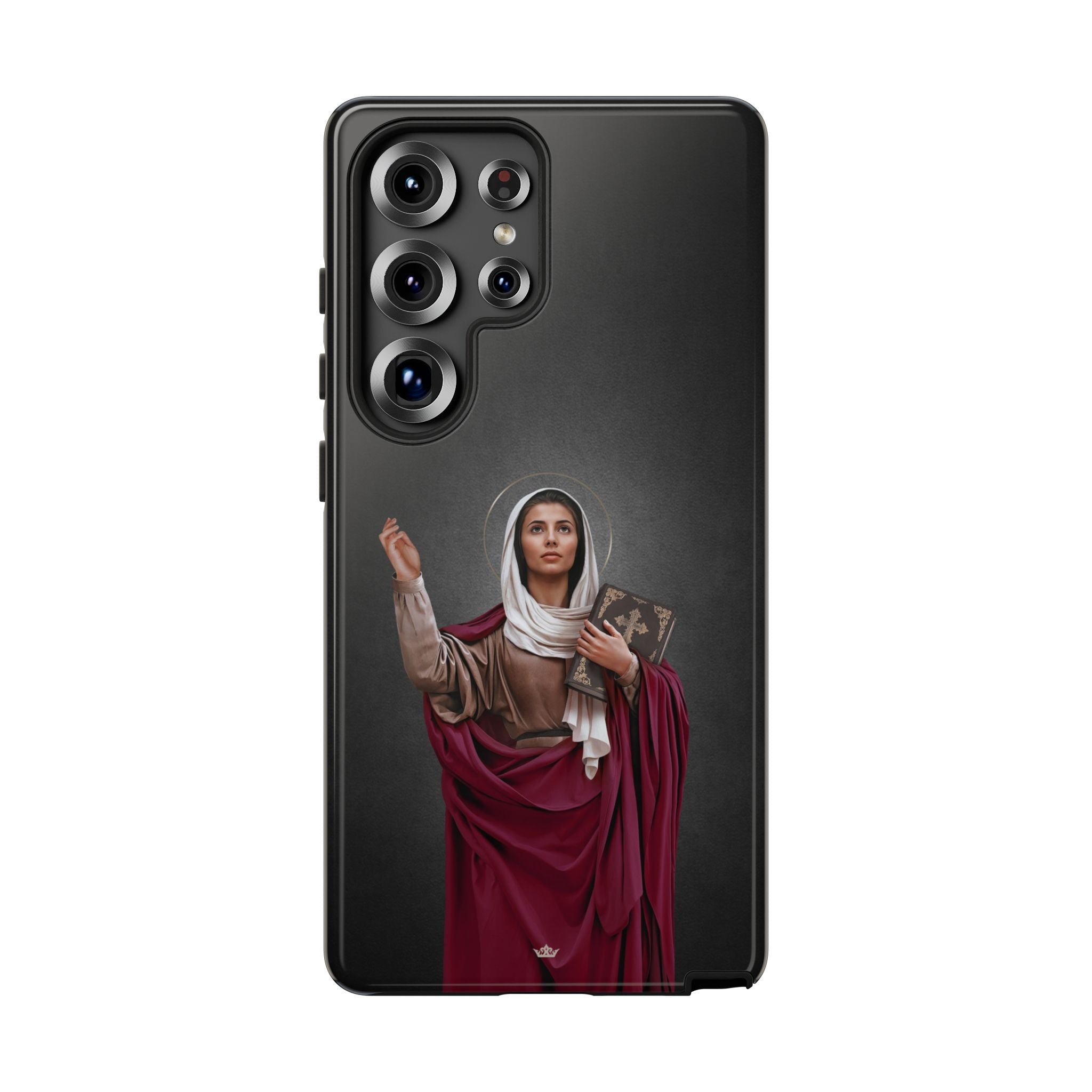 St. Monica Hard Phone Case (Dark) - VENXARA®