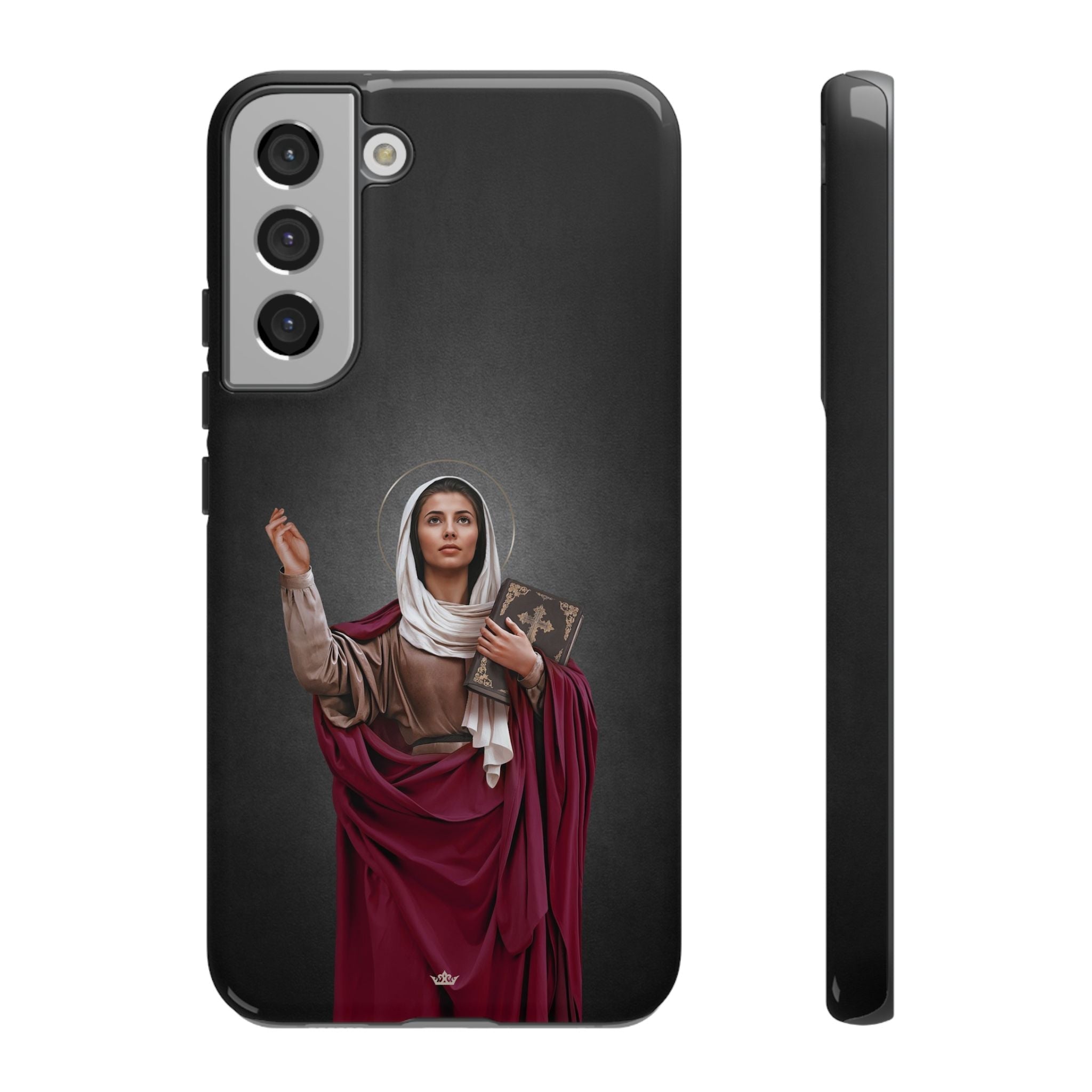 St. Monica Hard Phone Case (Dark) - VENXARA®