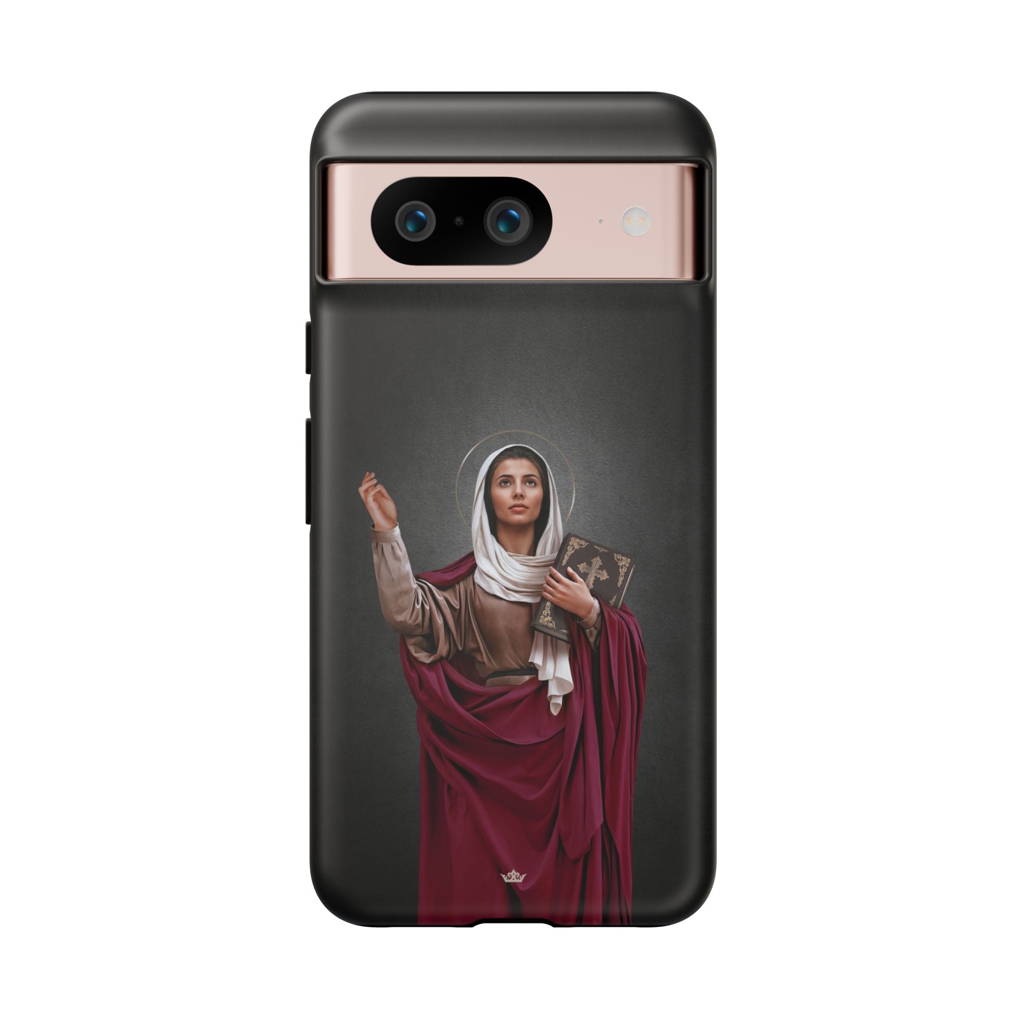 St. Monica Hard Phone Case (Dark) - VENXARA®