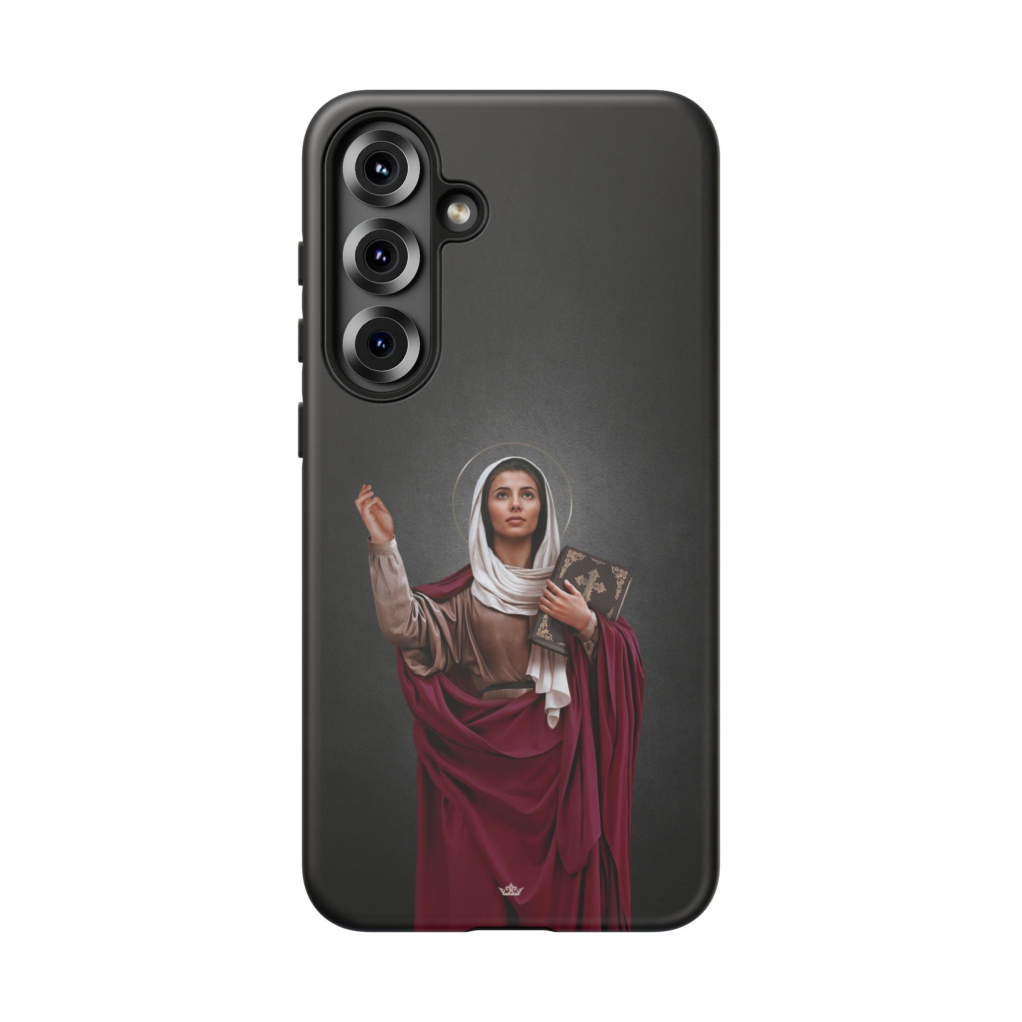 St. Monica Hard Phone Case (Dark) - VENXARA®