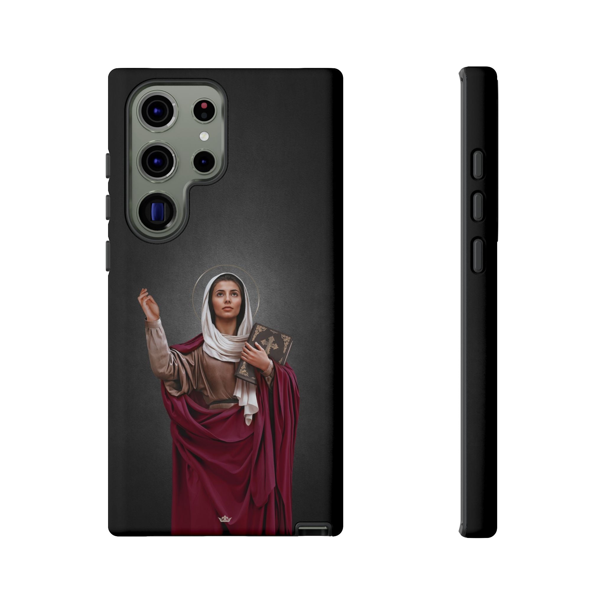 St. Monica Hard Phone Case (Dark) - VENXARA®