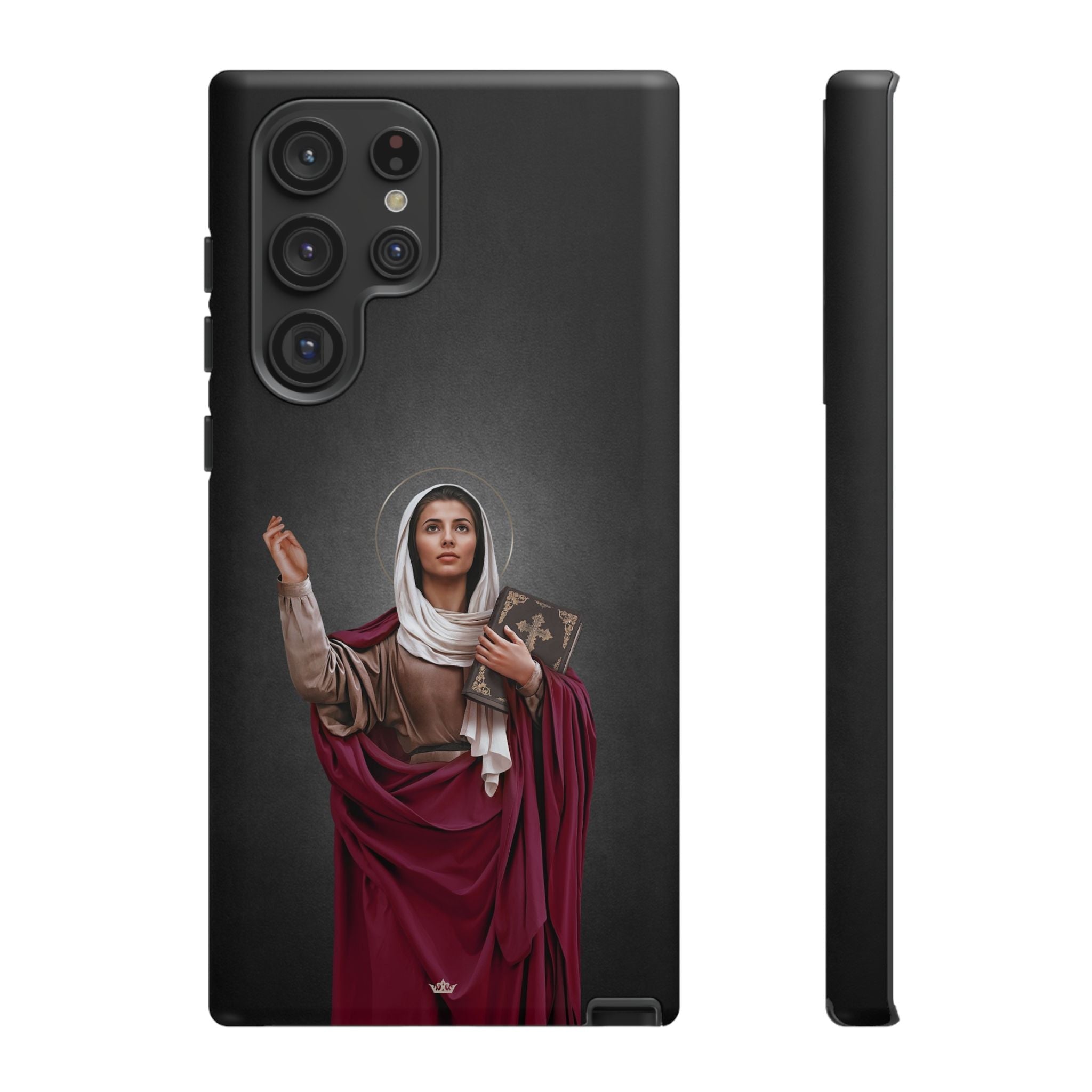 St. Monica Hard Phone Case (Dark) - VENXARA®