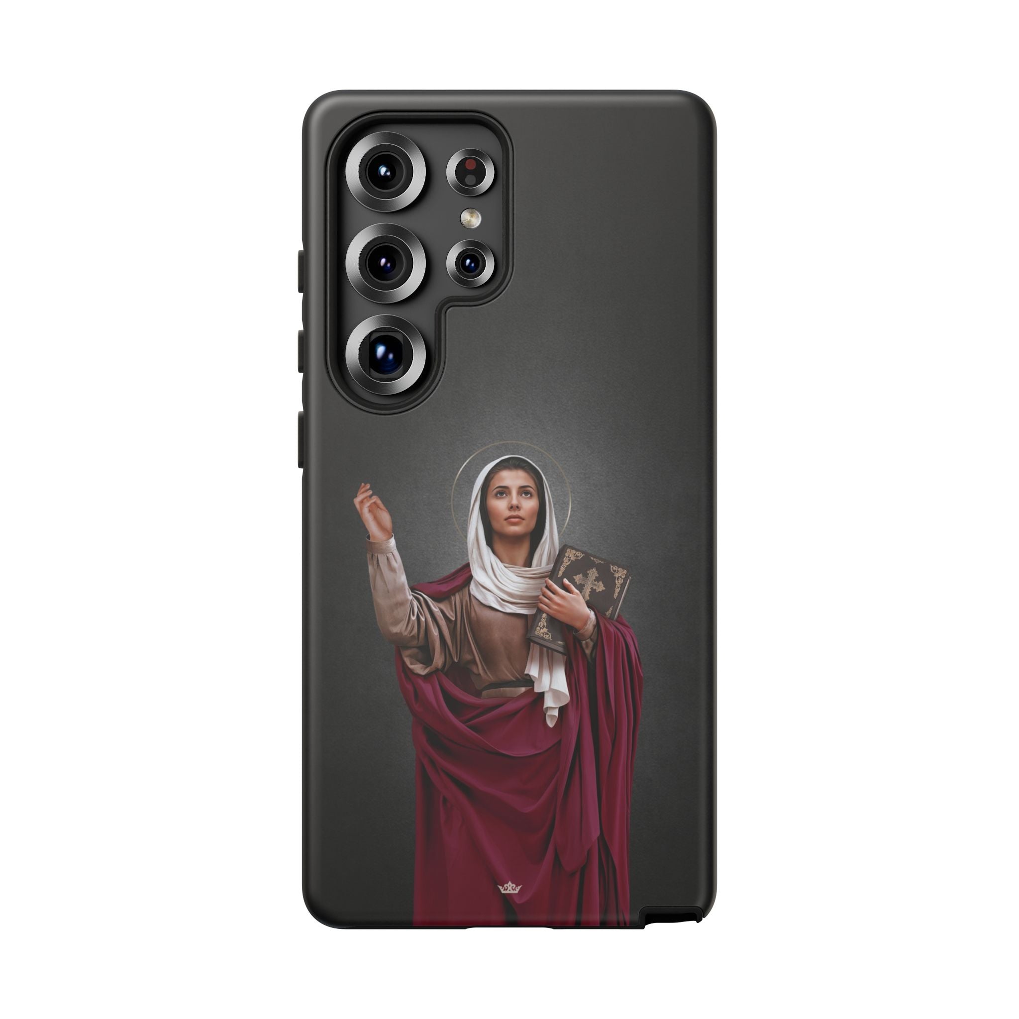 St. Monica Hard Phone Case (Dark) - VENXARA®