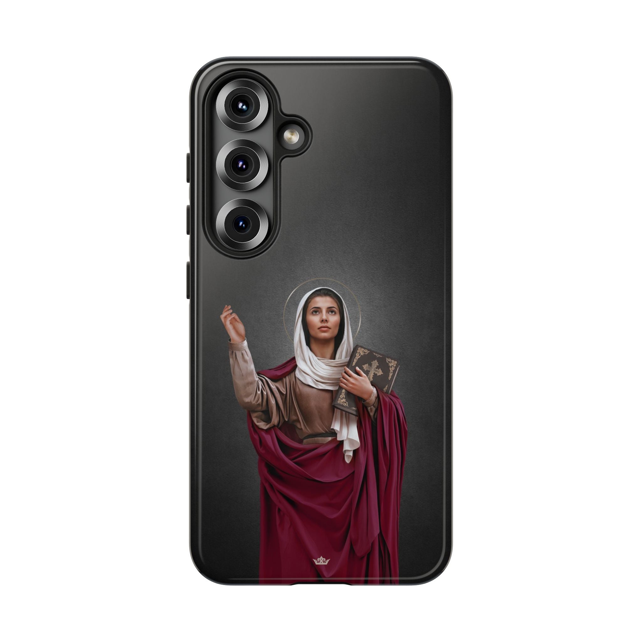 St. Monica Hard Phone Case (Dark) - VENXARA®