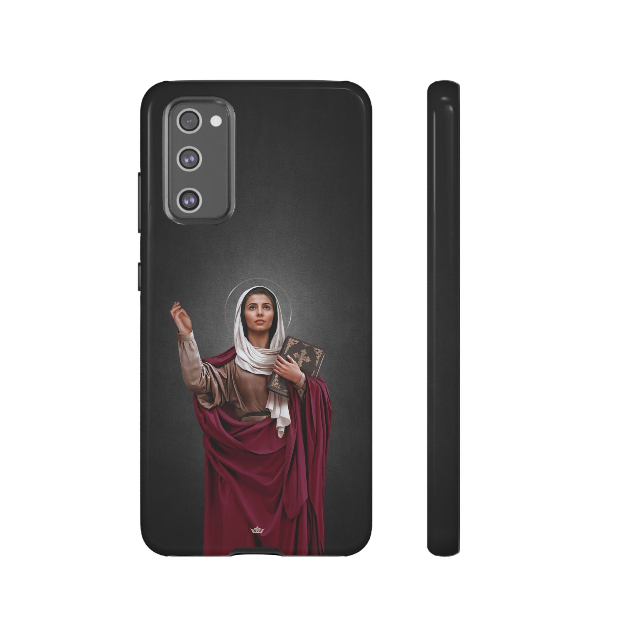 St. Monica Hard Phone Case (Dark) - VENXARA®