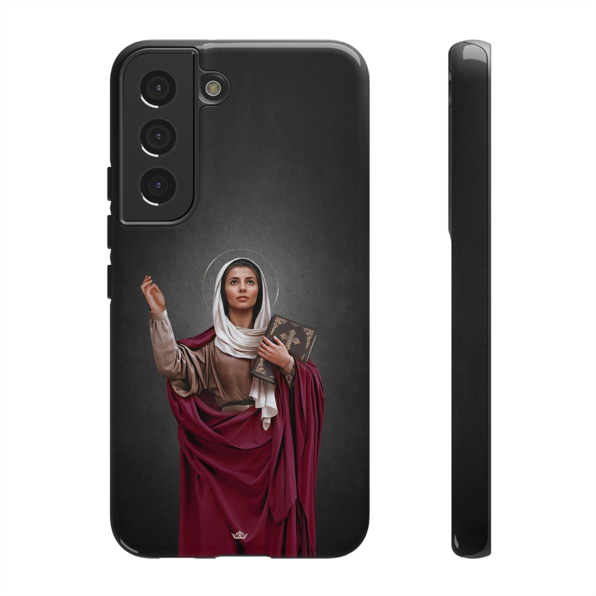 St. Monica Hard Phone Case (Dark) - VENXARA®