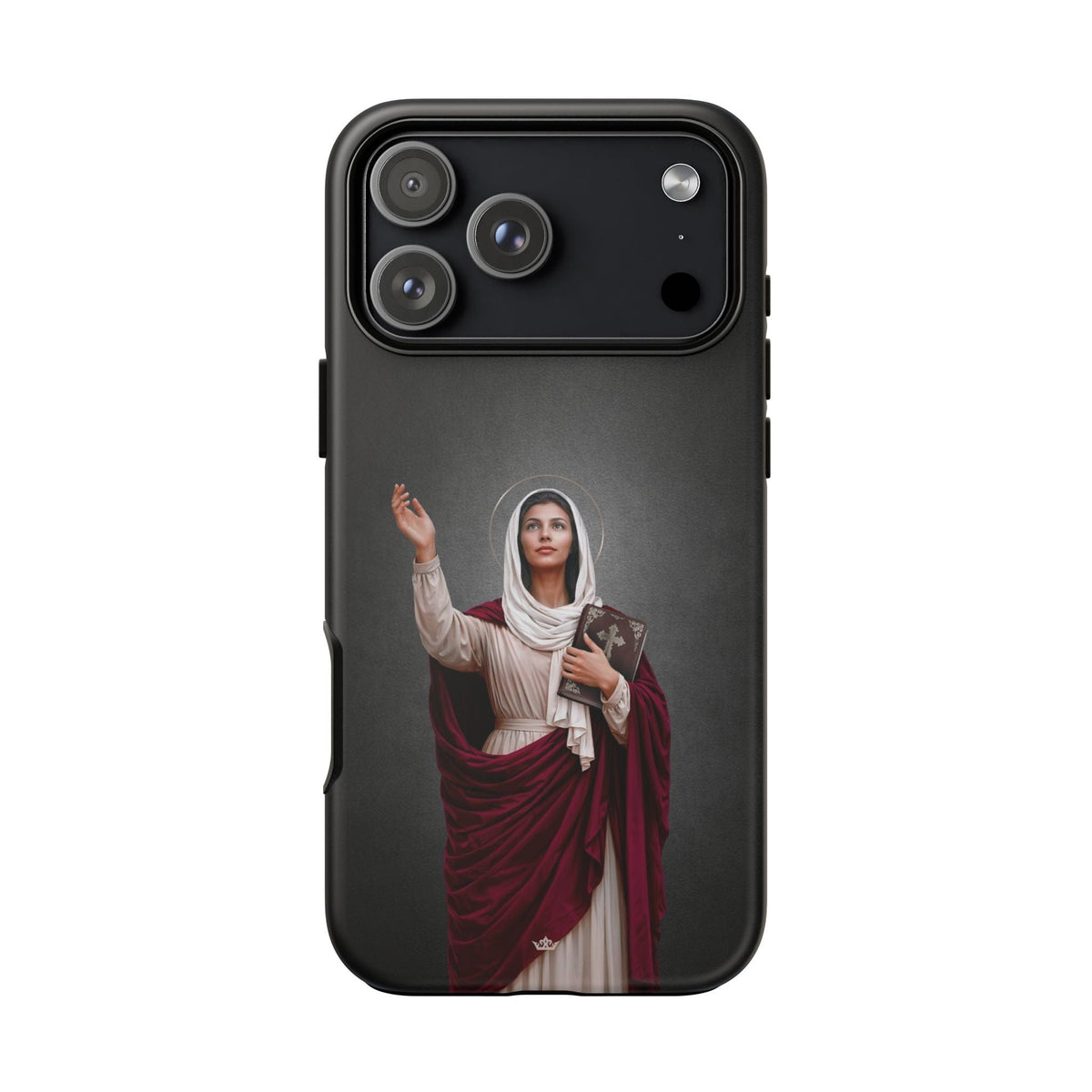 St. Monica Hard Phone Case (Dark) Copyright VENXARA