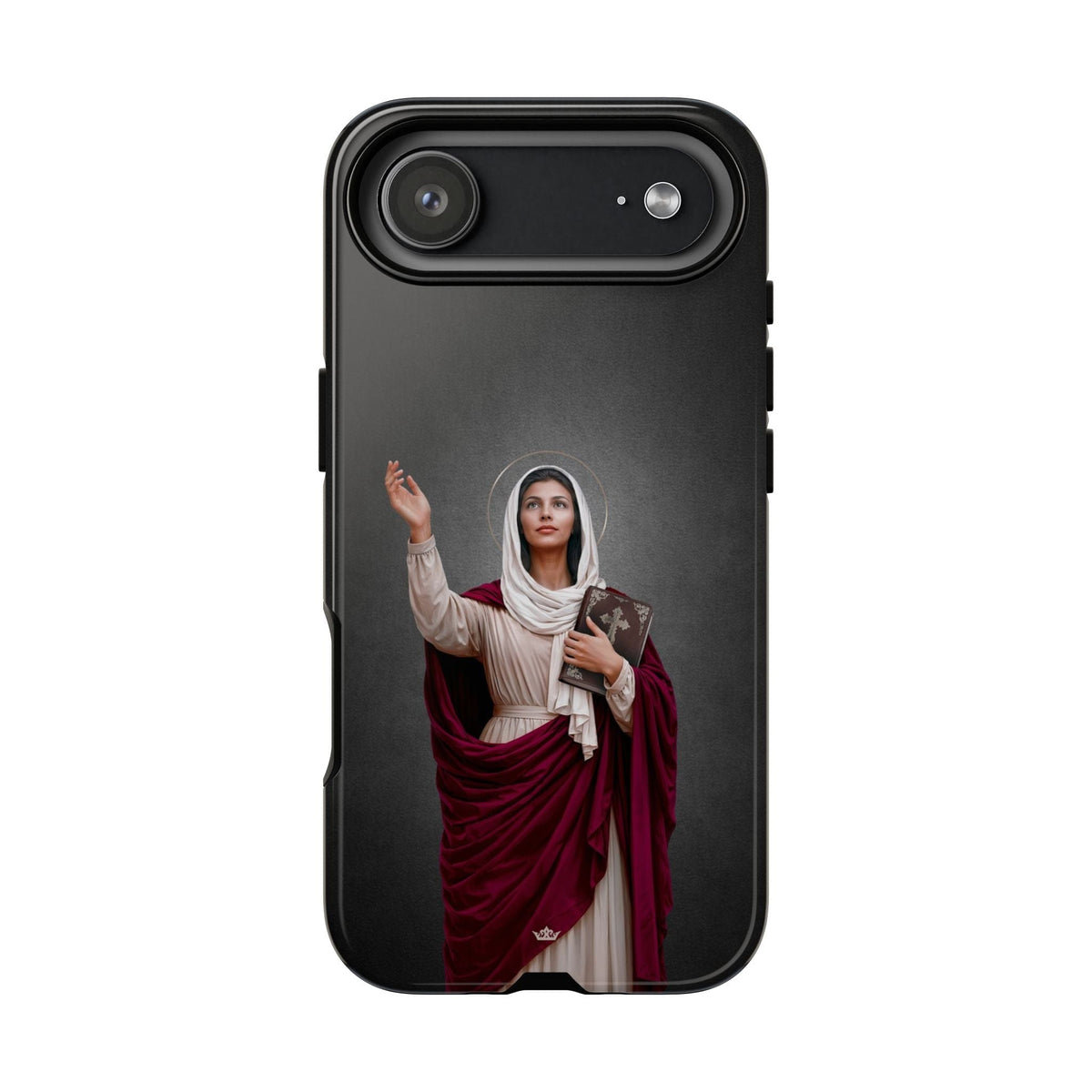 St. Monica Hard Phone Case (Dark) Copyright VENXARA
