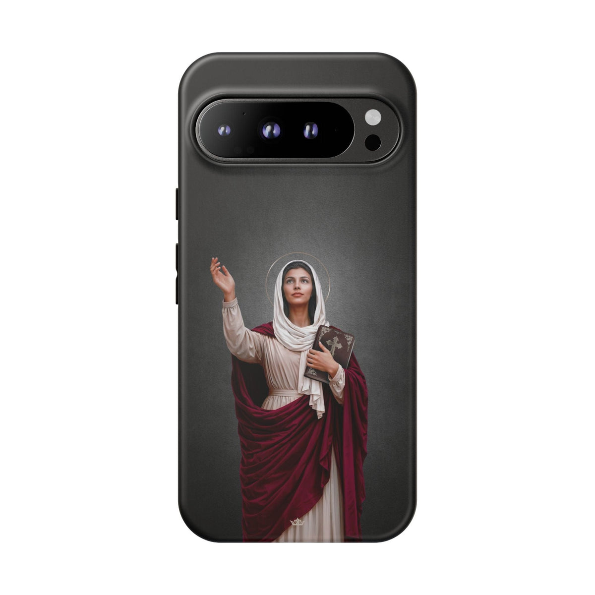 St. Monica Hard Phone Case (Dark) Copyright VENXARA