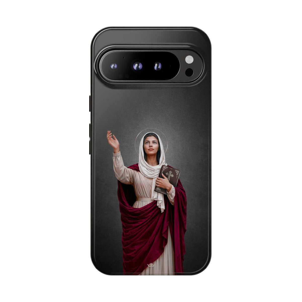 St. Monica Hard Phone Case (Dark) Copyright VENXARA