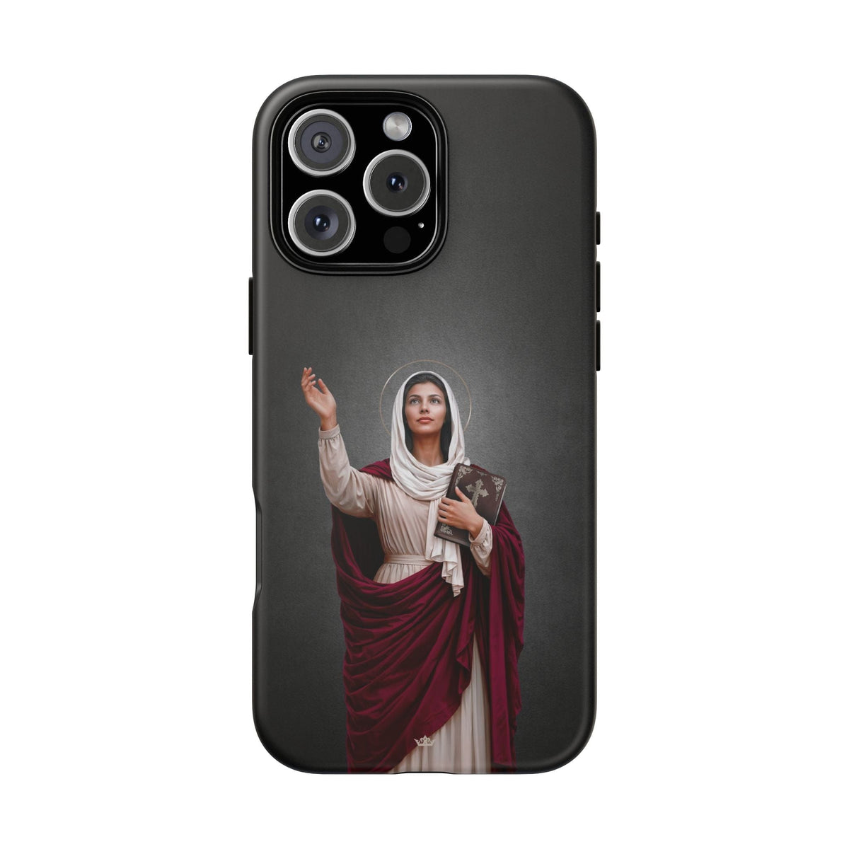 St. Monica Hard Phone Case (Dark) Copyright VENXARA