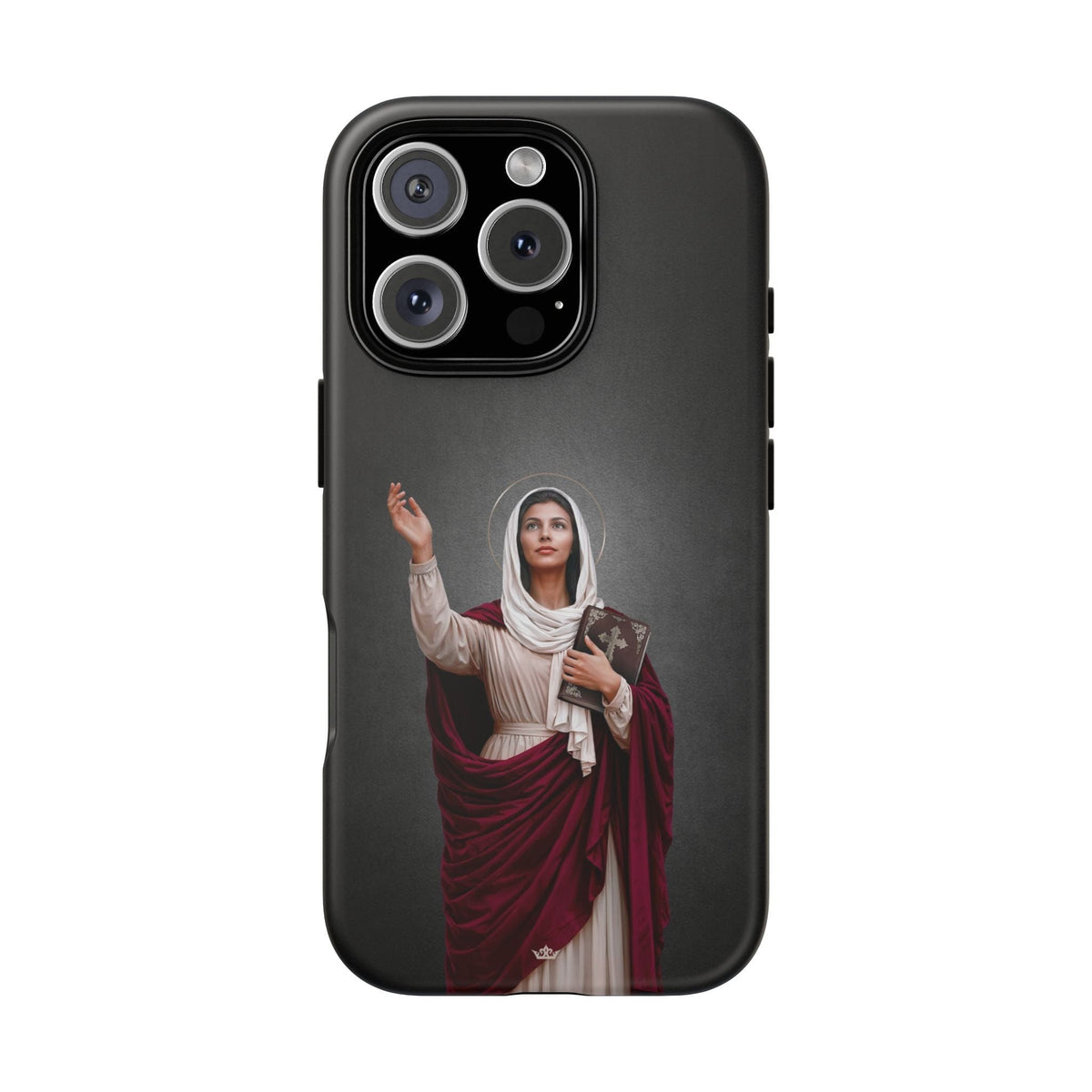 St. Monica Hard Phone Case (Dark) Copyright VENXARA